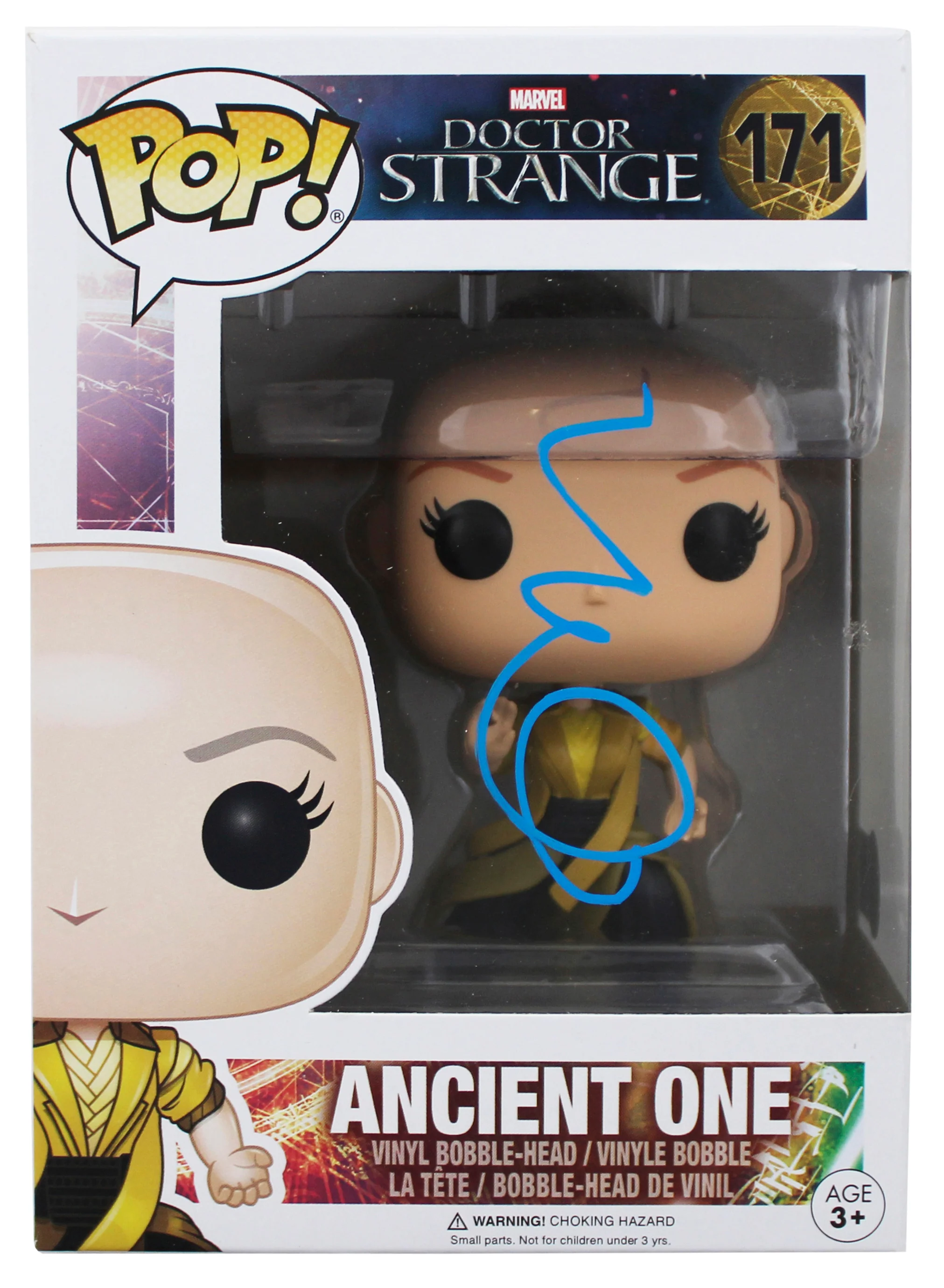Tilda Swinton Doctor Strange Signed #171 Funko Pop Vinyl Figure BAS #BU55080 - Image 2
