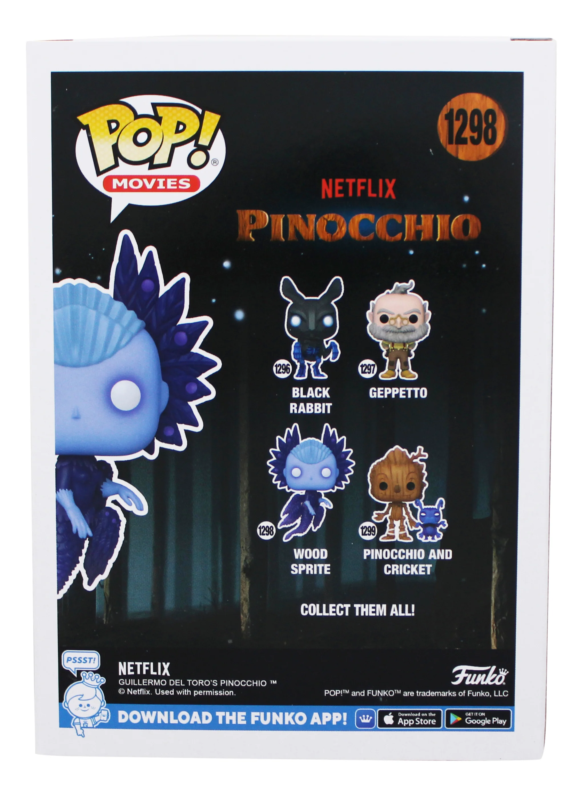 Tilda Swinton Pinocchio Signed Wood Sprite #1298 Funko Pop Vinyl Figure BAS 1 - Image 6