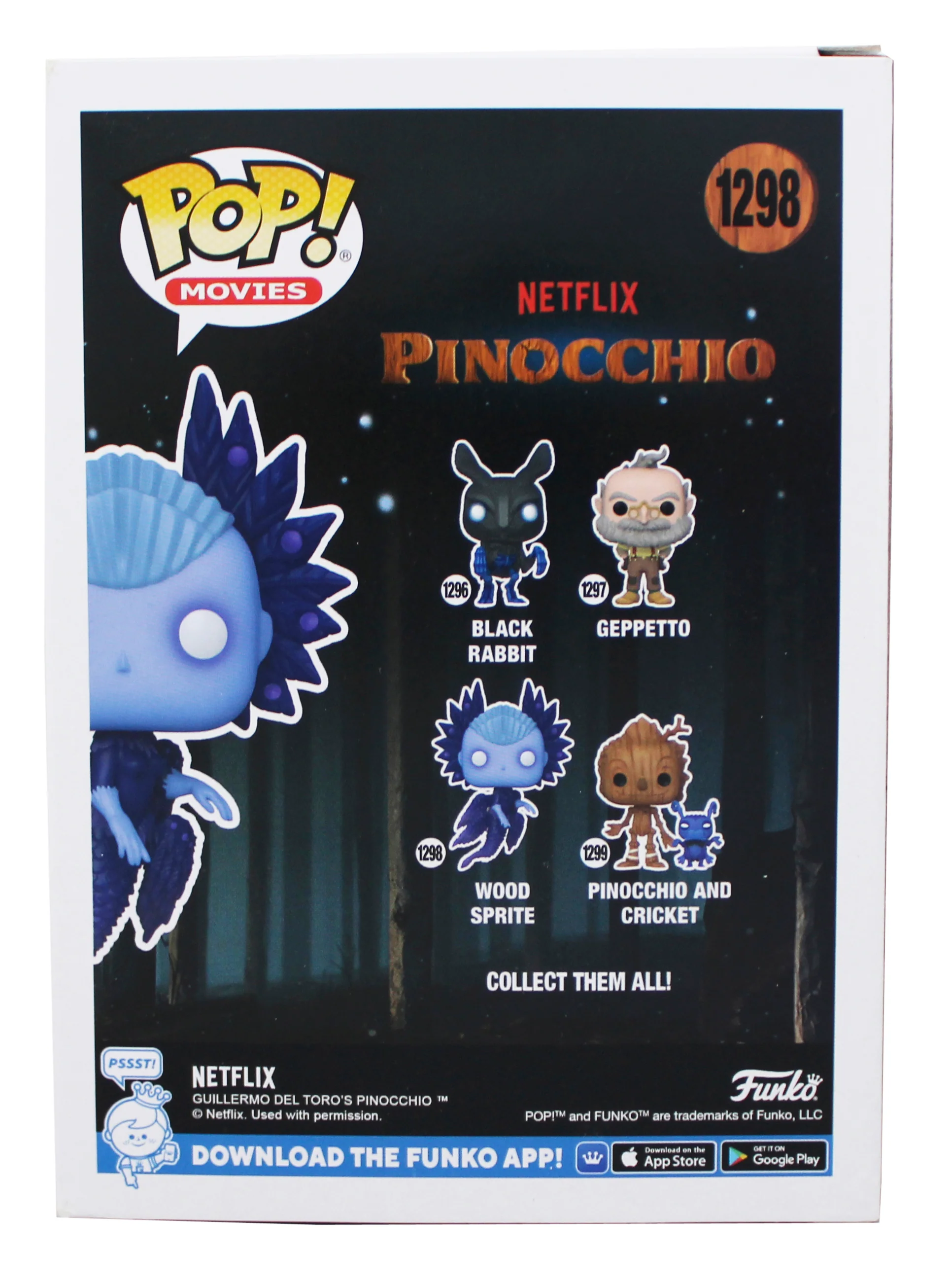 Tilda Swinton Pinocchio Signed Wood Sprite #1298 Funko Pop Vinyl Figure BAS 2 - Image 6