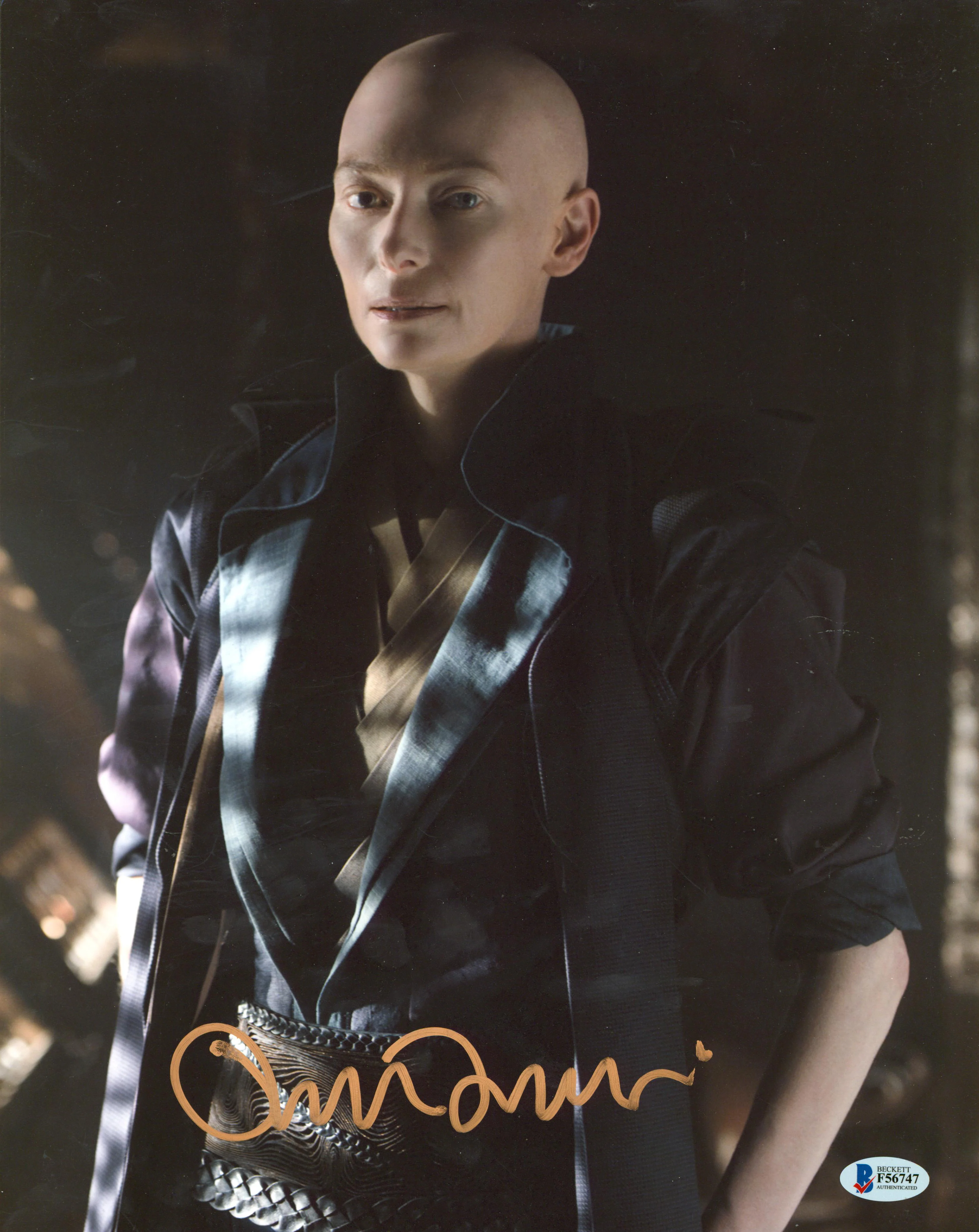 Tilda Swinton Snowpiercer Authentic Signed 11x14 Photo Autographed BAS #F56747 - Image 2