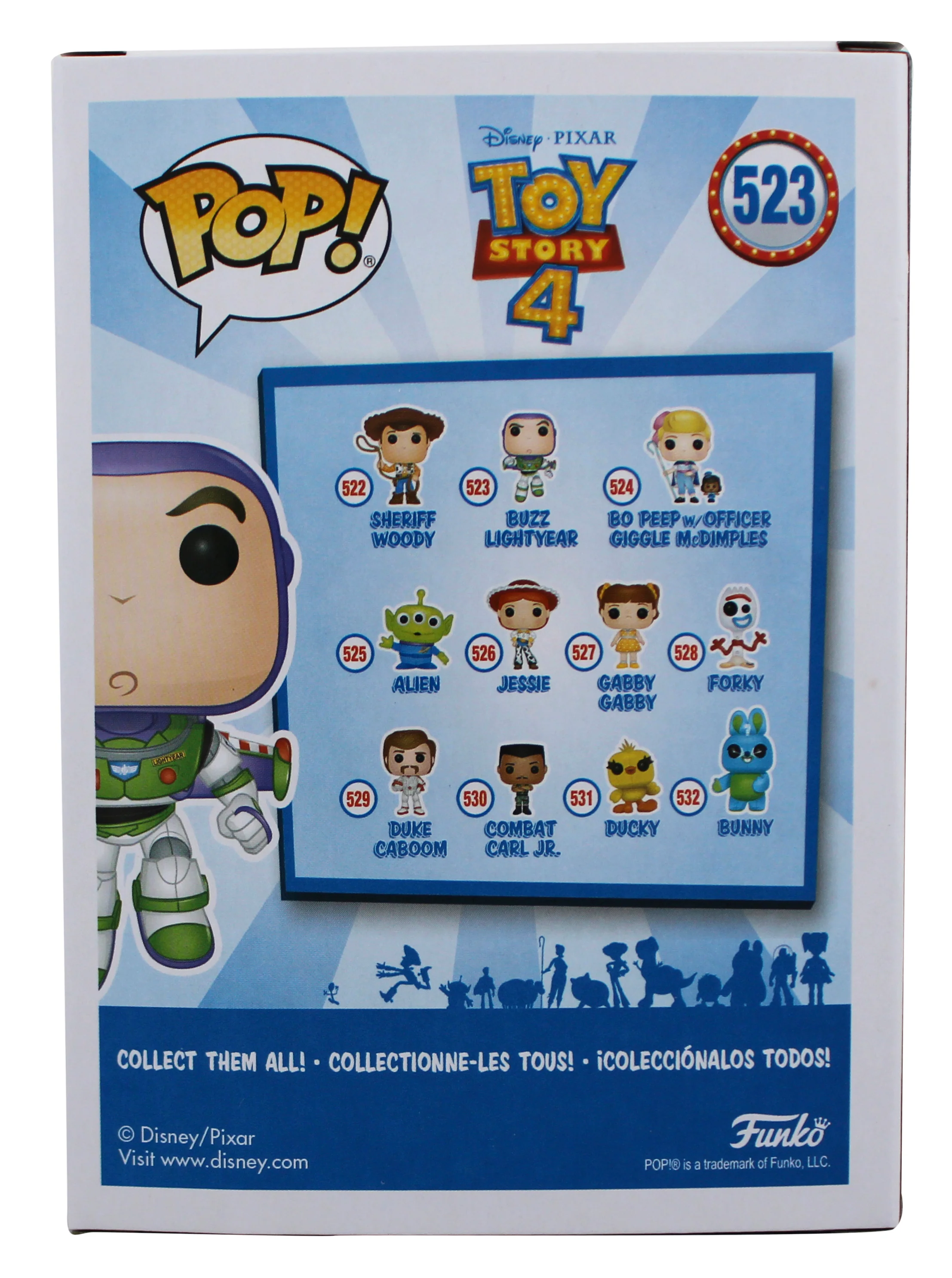 Tim Allen Toy Story 4 Signed Buzz Lightyear #523 Funko Pop Vinyl Figure BAS 2 - Image 5
