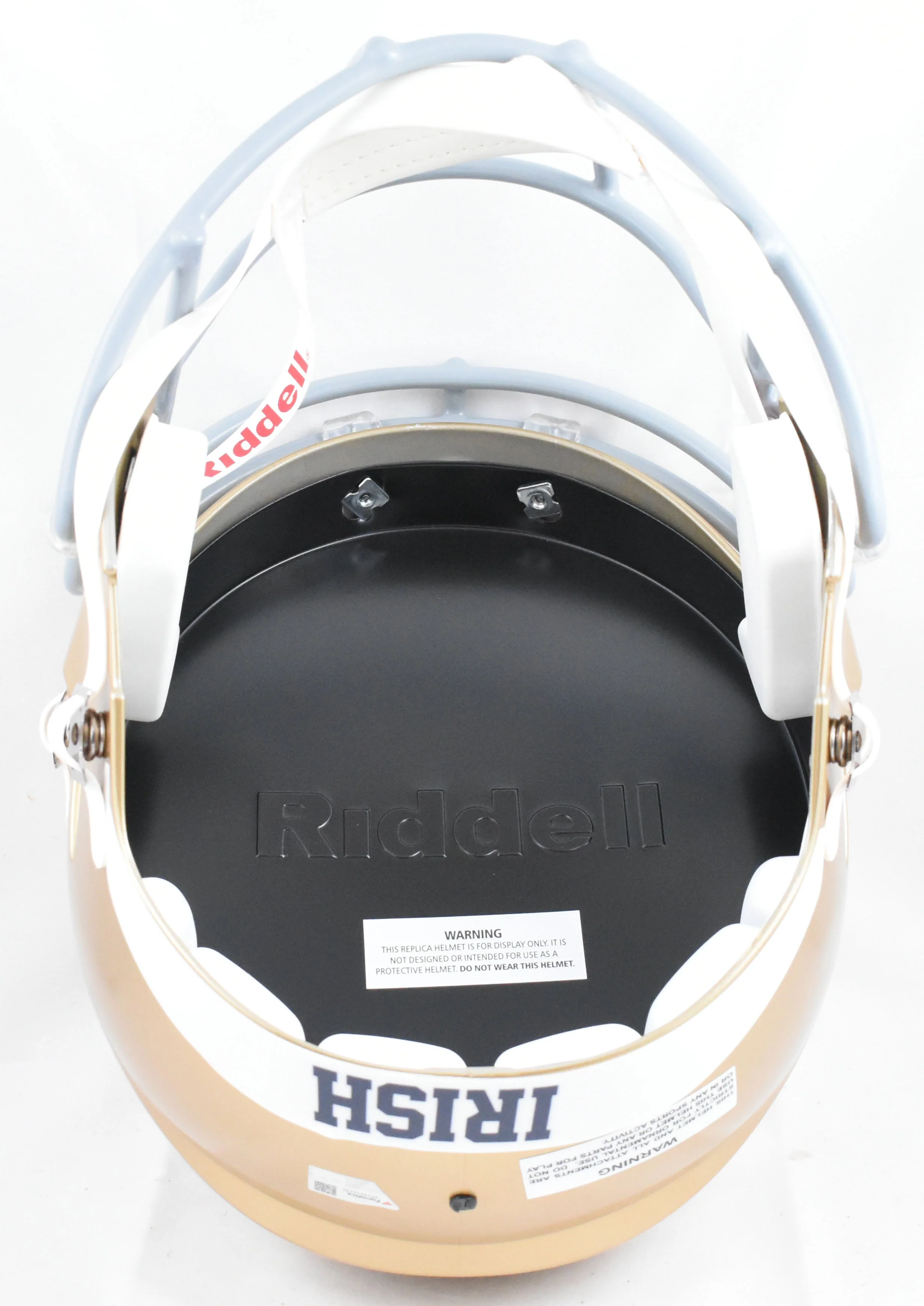 Tim Brown Autographed Notre Dame F/S Speed Helmet - Fanatics *Black - Image 5