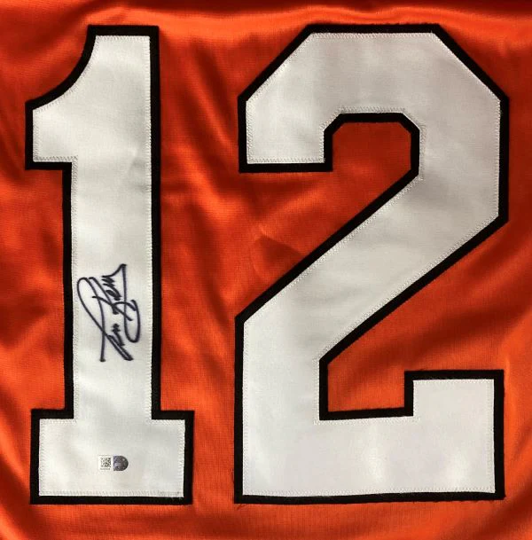 Tim Kerr Philadelphia Signed Orange Hockey Jersey Sports Integrity - Image 2