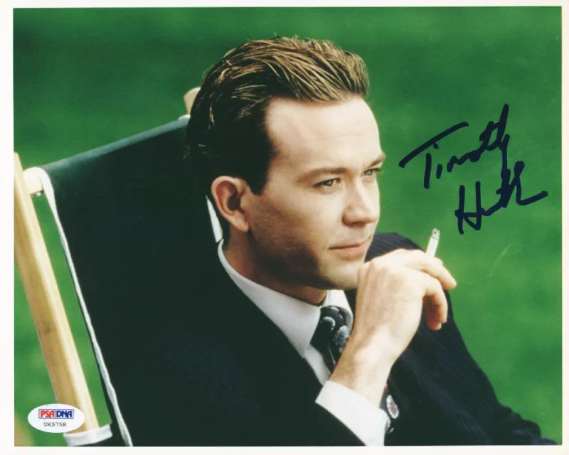 Timothy Hutton Signed Authentic 8X10 Photo Autographed PSA/DNA #U65758