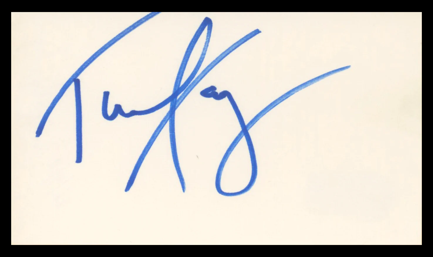 Timothy Leary Dying to Know: Ram Dass & Timothy Leary Signed 3x5 Index Card BAS - Image 2