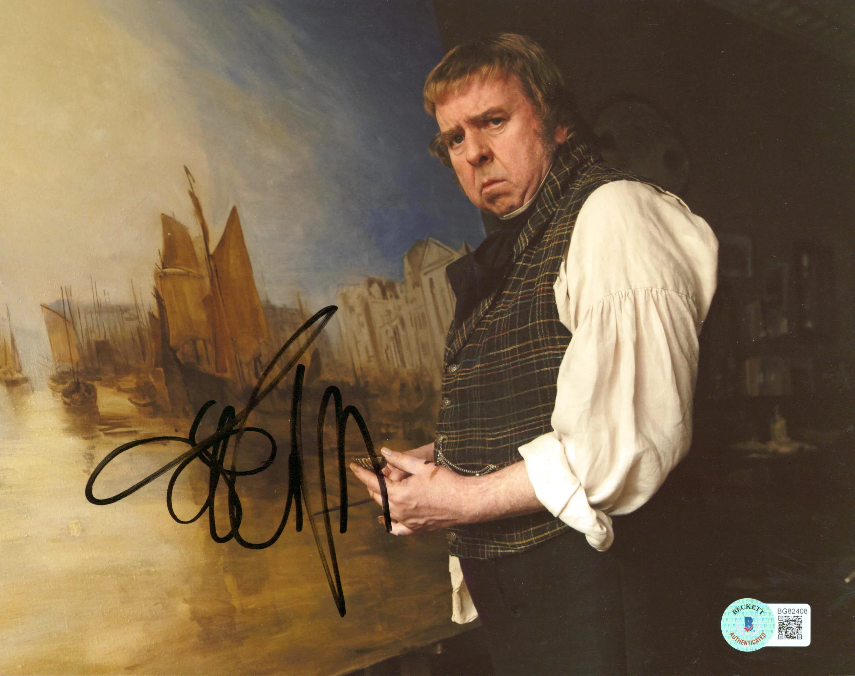 Timothy Spall Mr. Turner Authentic Signed 8x10 Photo Autographed BAS #BG82408 - Image 2