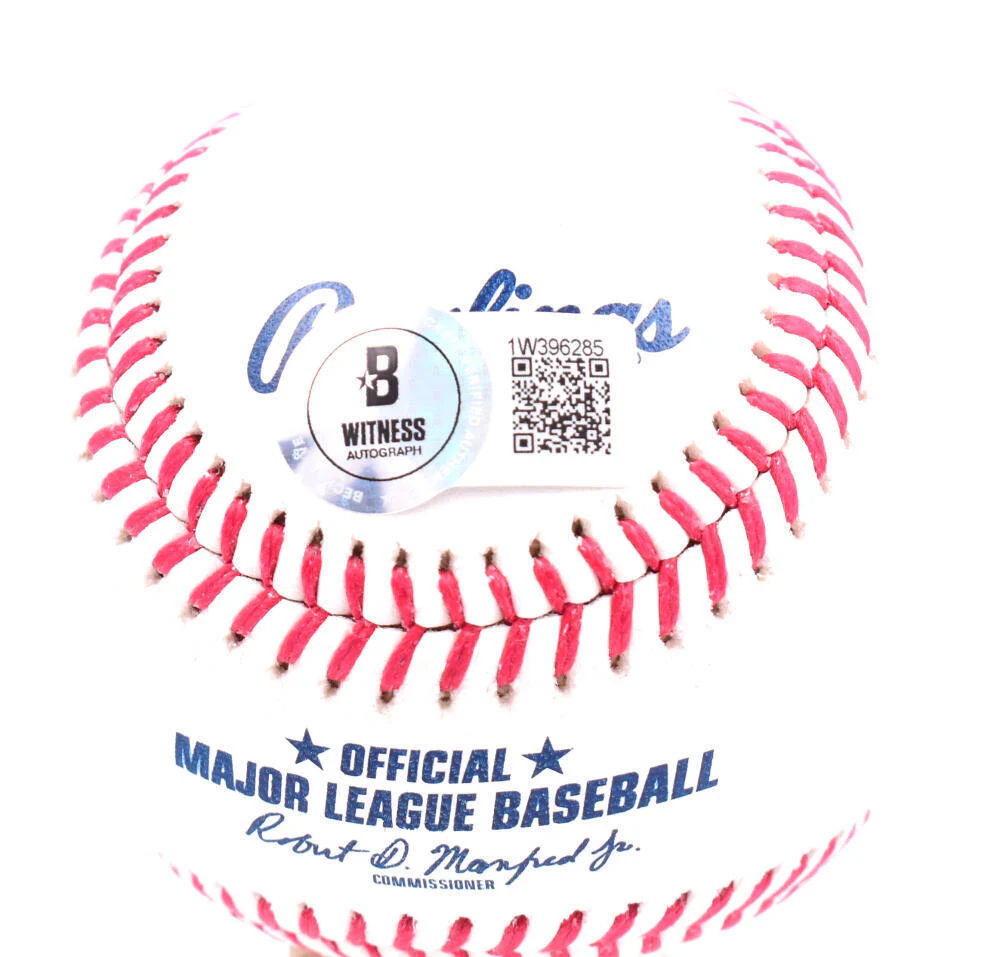 Tino Martinez Autographed OML Baseball - Beckett W Hologram *Blue - Image 3