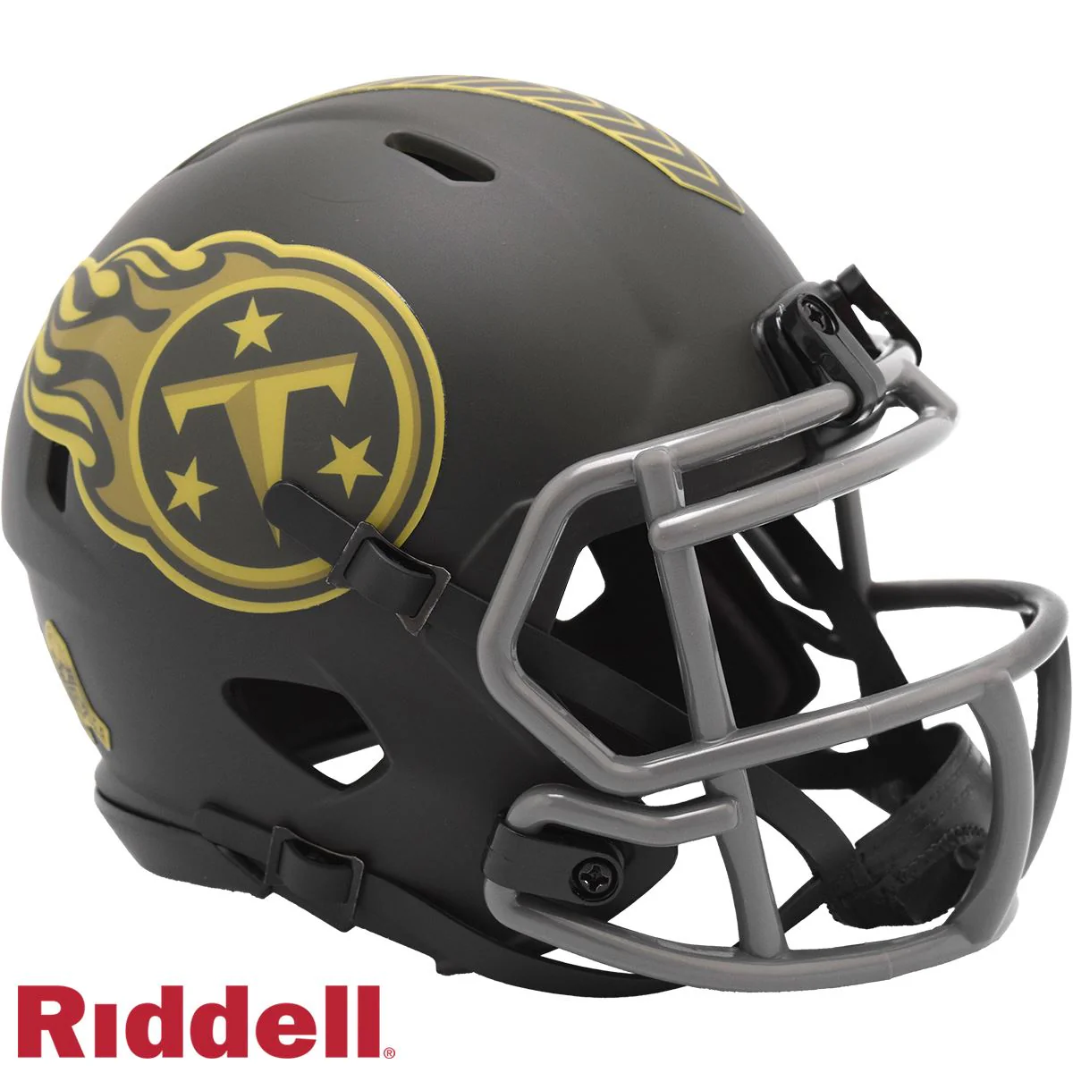 Tennessee Titans 2025 Salute to Service Riddell Speed Mini Football Helmet