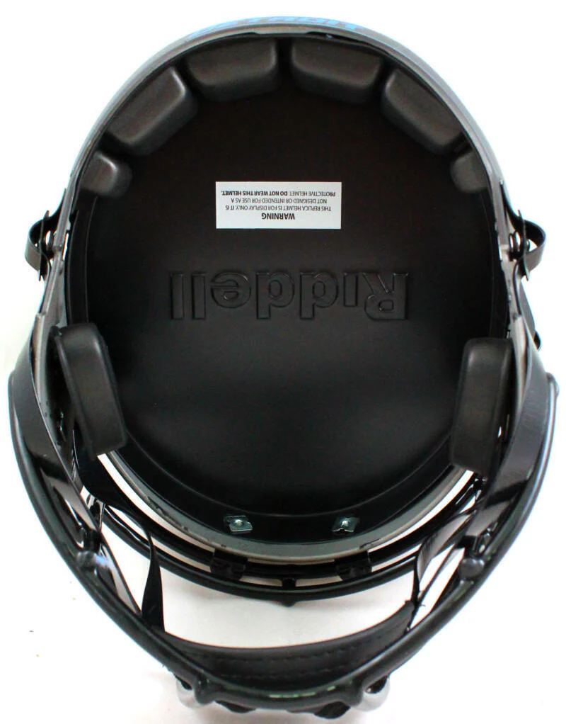 TJ Hockenson Autographed Detroit Lions F/S Eclipse Speed Helmet- Beckett W Holo - Image 5