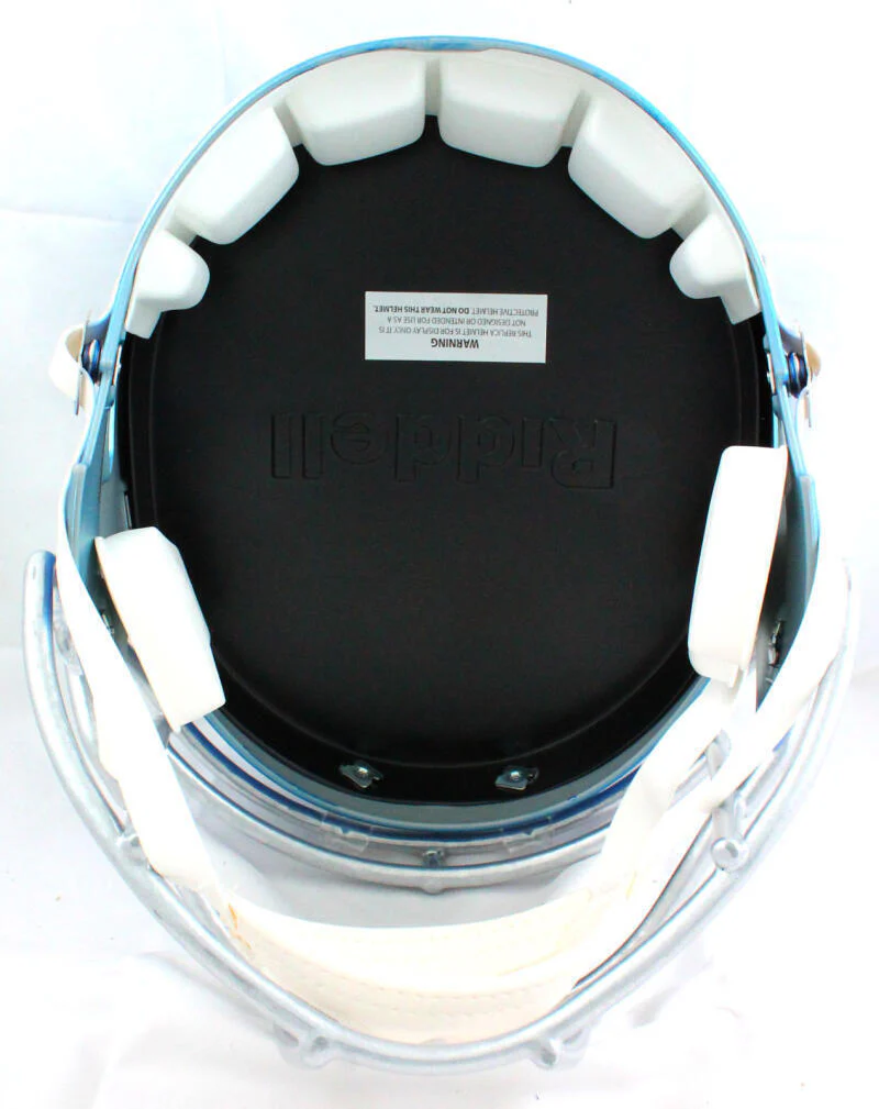 TJ Hockenson Autographed Detroit Lions F/S Flash Speed Helmet- Beckett W Holo - Image 5