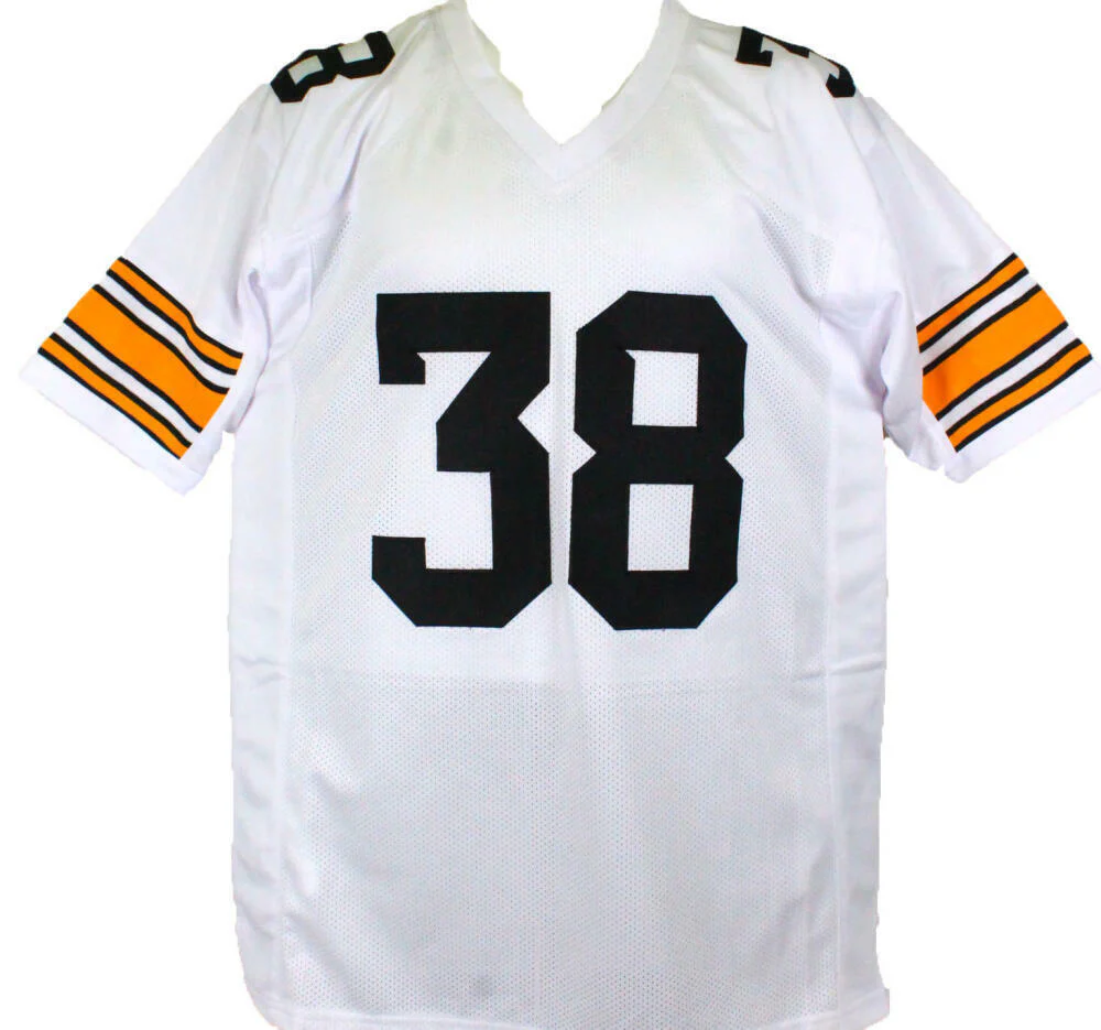 TJ Hockenson Autographed White College Style Jersey *3- Beckett W Hologram - Image 3