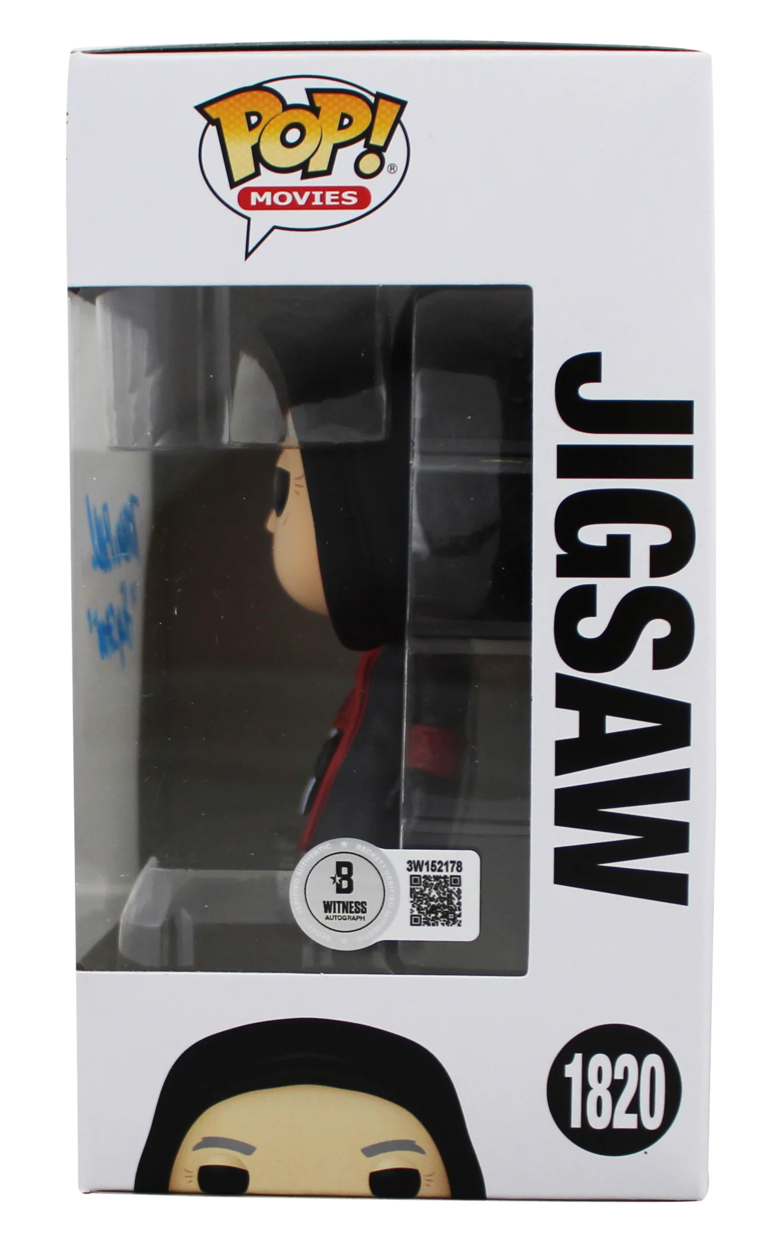 Tobin Bell Saw "Jigsaw" Authentic Signed Jigsaw #1820 Funko Pop Vinyl Figure BAS - Image 4