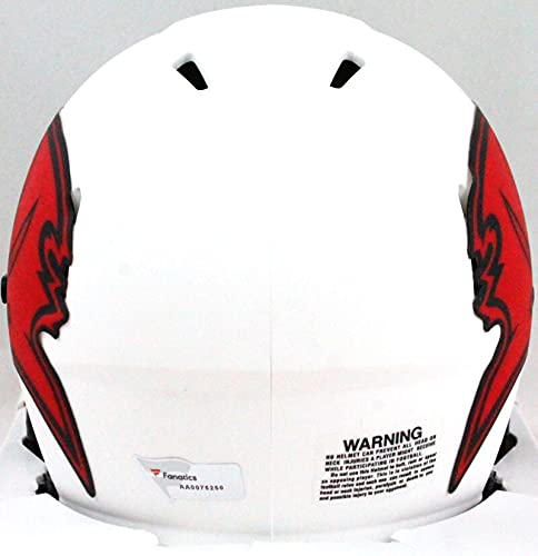 Tom Brady Signed Tampa Bay Buccaneers Lunar Mini Helmet- Fanatics/LOA *Black - Image 7
