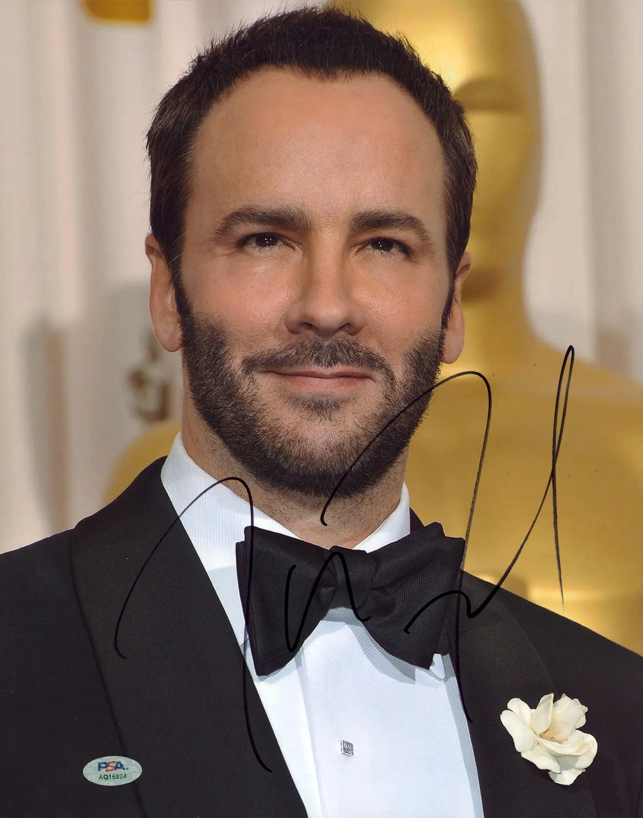 Tom Ford A Single Man Authentic Signed 11x14 Vertical Photo PSA/DNA #AQ16824