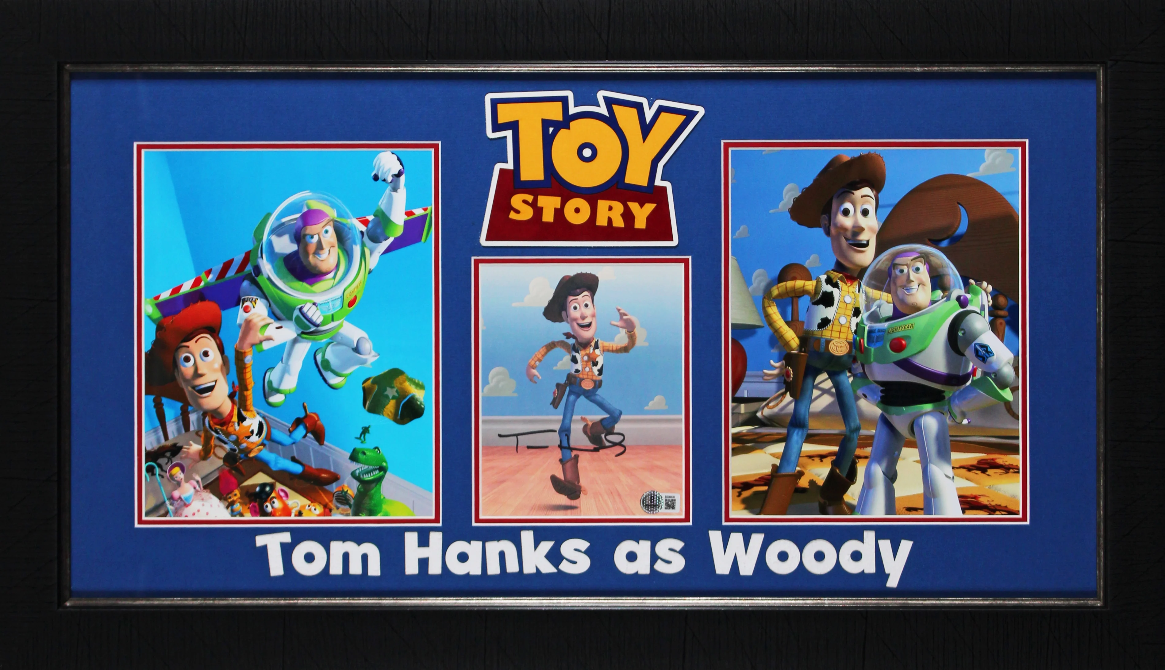 Tom Hanks Toy Story Authentic Signed Framed Display Autographed BAS - Image 2