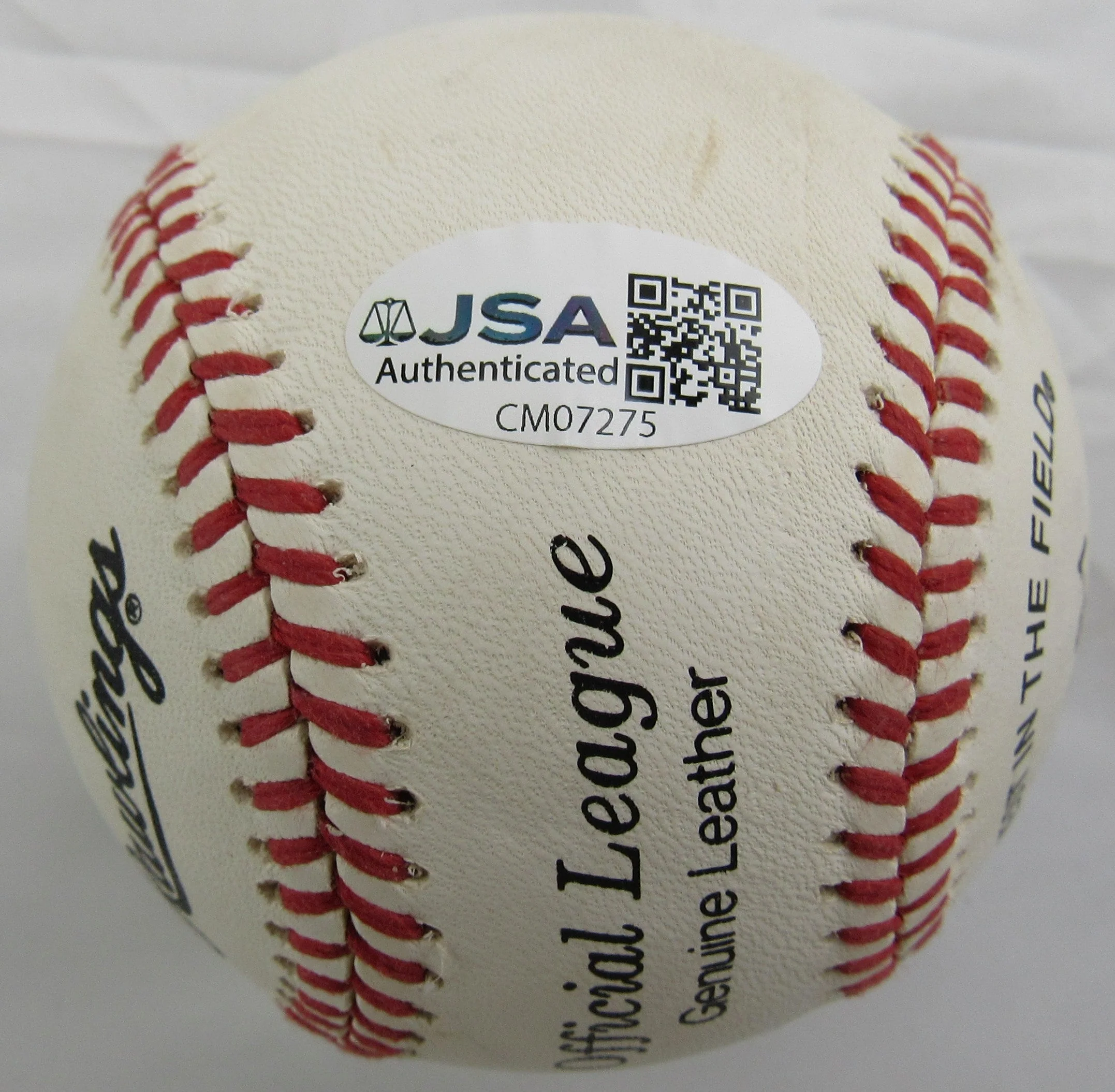 Tony Gwynn Signed Auto Rawlings Baseball JSA CM07275 w.394/94 - Image 5