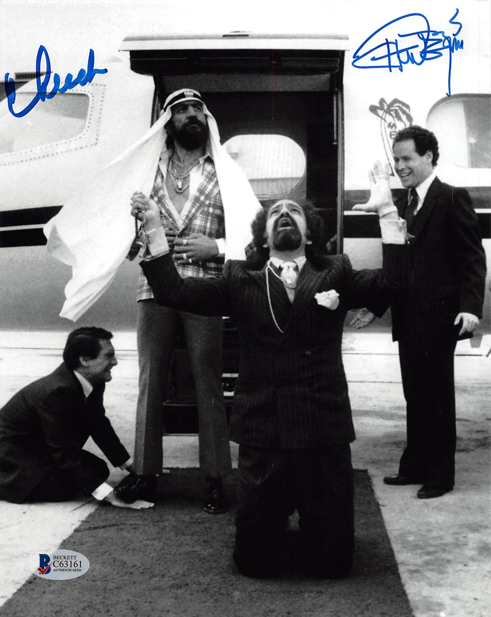Tommy Chong & Cheech Marin Authentic Signed 8x10 Photo Autographed BAS #C63161 - Image 2