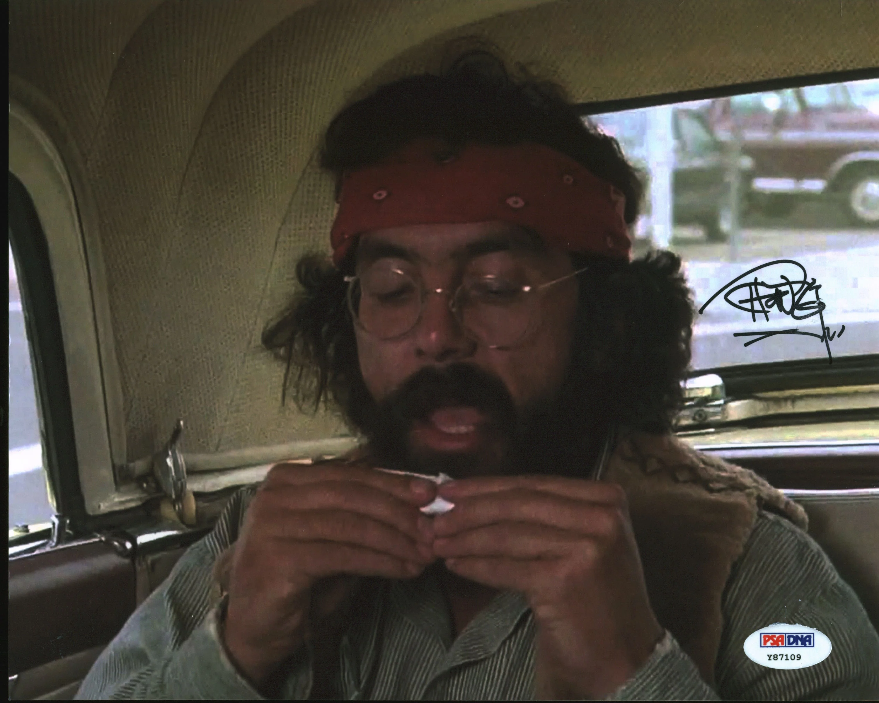 Tommy Chong Up in Smoke Authentic Signed 8x10 photo Autographed PSA/DNA #Y87109