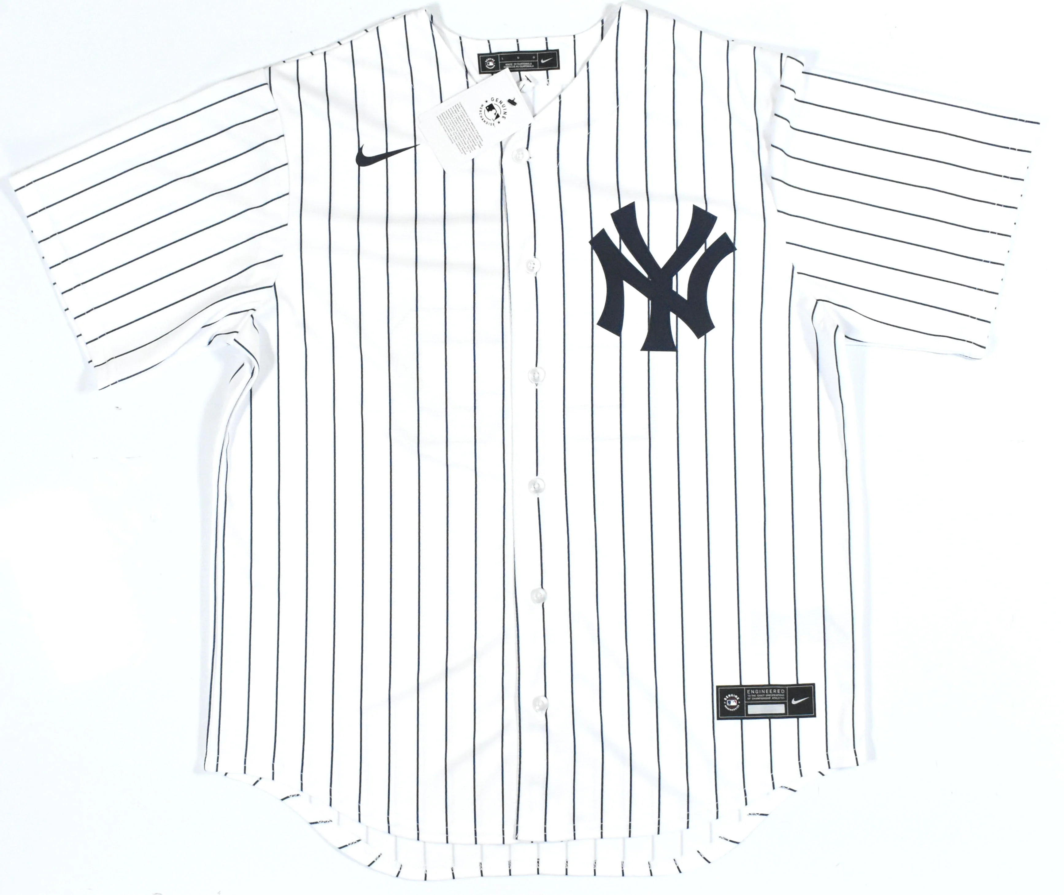 Tommy John Autographed New York Yankees Nike Jersey - Beckett W Hologram - Image 3