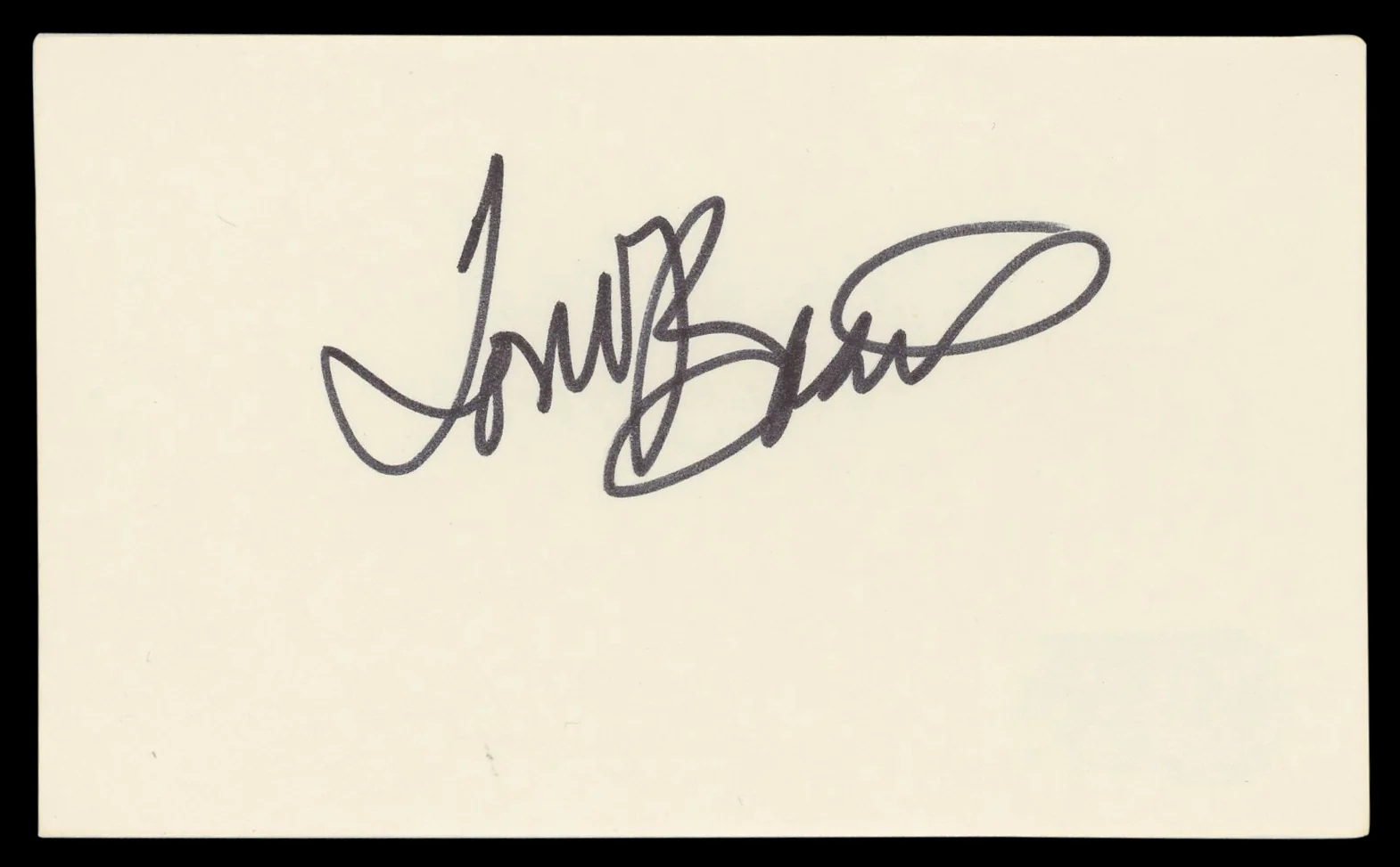 Toni Basil Musician Authentic Signed 3x5 Index Card Autographed BAS #BM57054 - Image 2