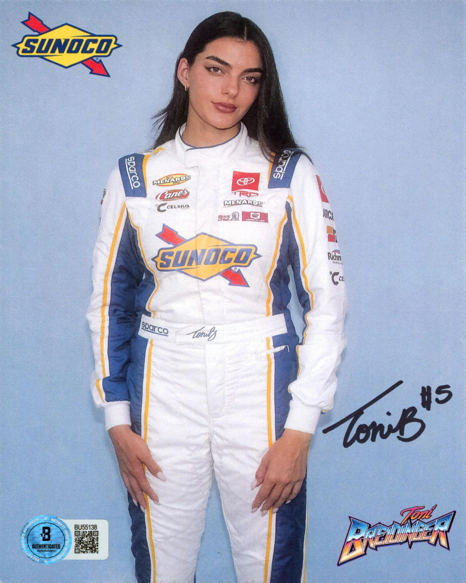 Toni Breidinger Authentic Signed 5.5x7.25 Vertical Photo BAS #BU55138 - Image 2