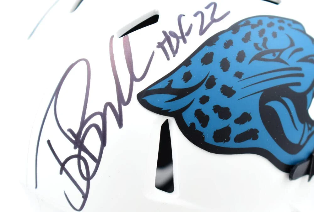 Tony Boselli Autographed Jaguars Lunar Speed Mini Helmet w/HOF-Beckett W Holo - Image 8
