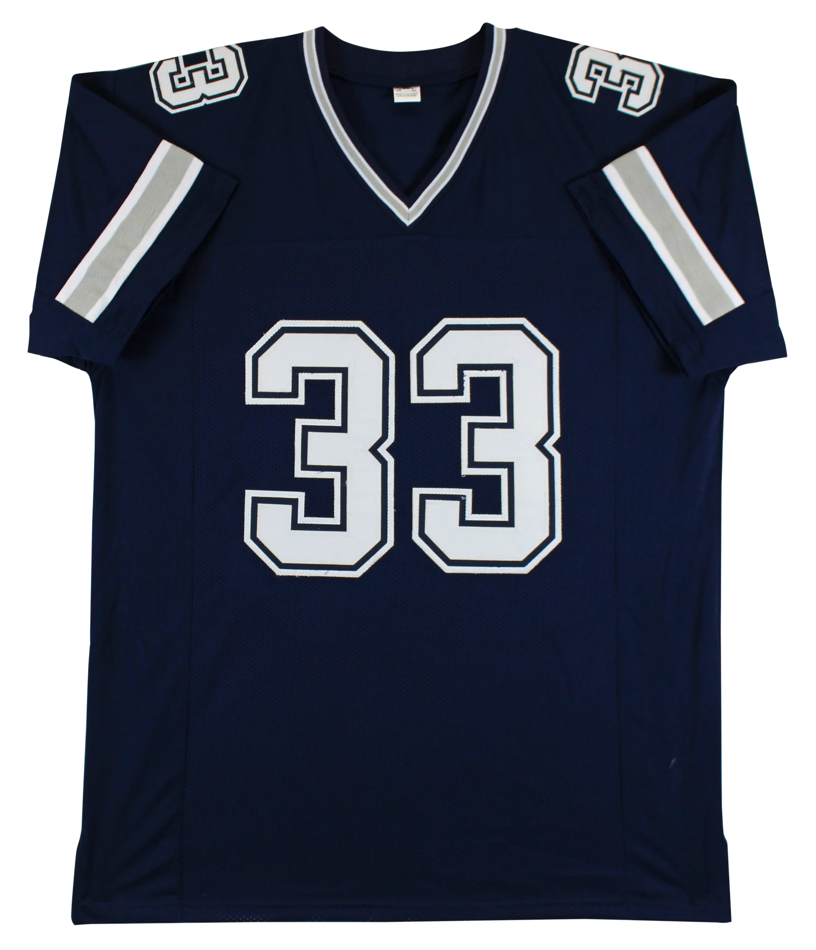 Tony Dorsett Authentic Signed Navy Blue Pro Style Jersey BAS Witnessed - Image 4
