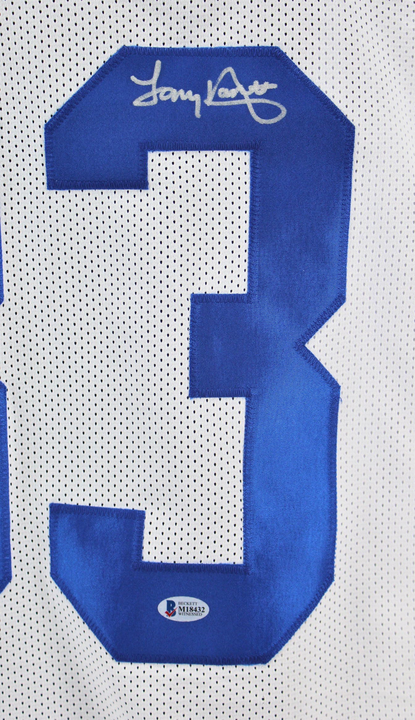 Tony Dorsett Authentic Signed White Pro Style Framed Jersey BAS Witnessed - Image 3