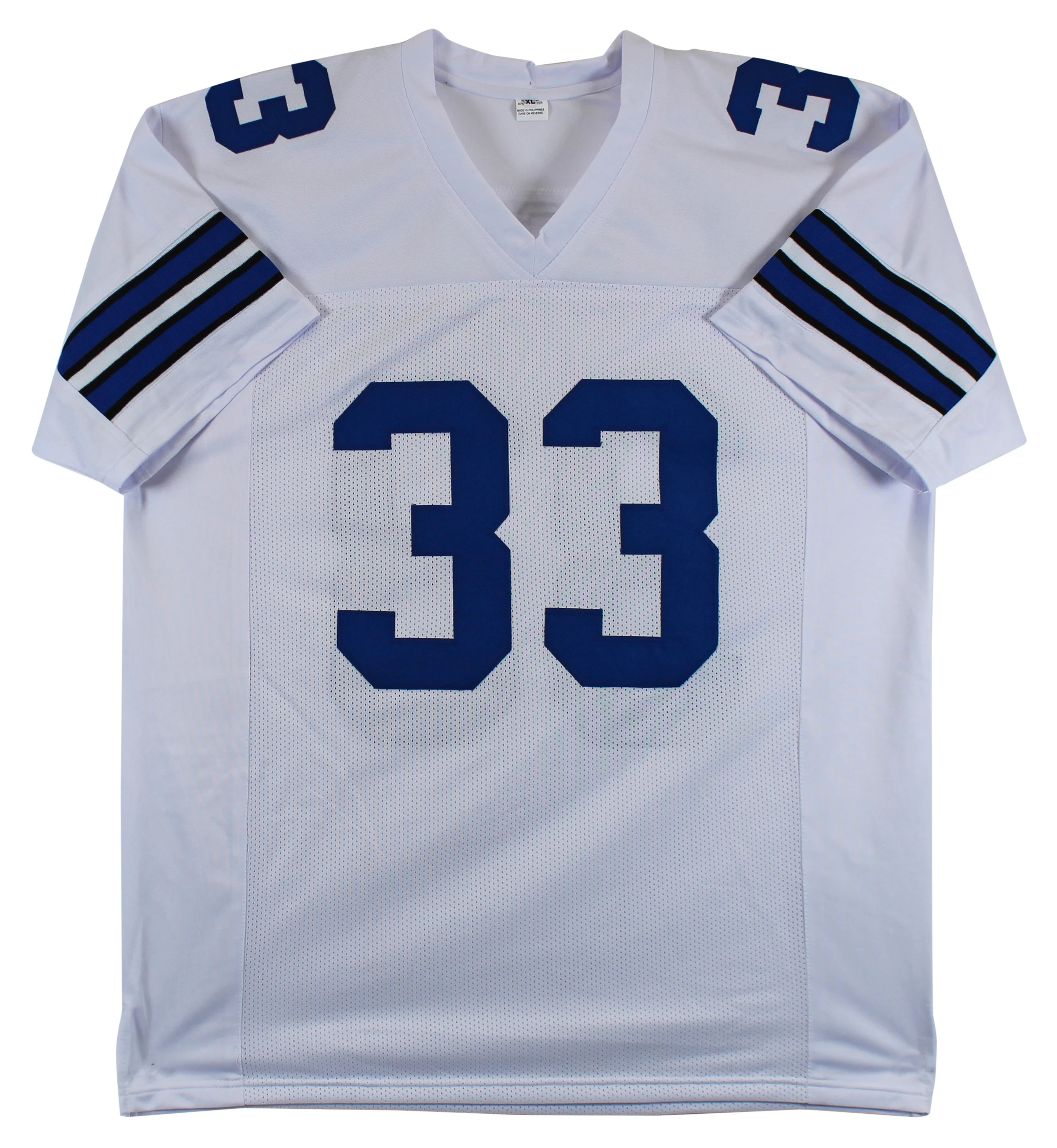 Tony Dorsett Authentic Signed White Pro Style Jersey Autographed BAS Witnessed - Image 4