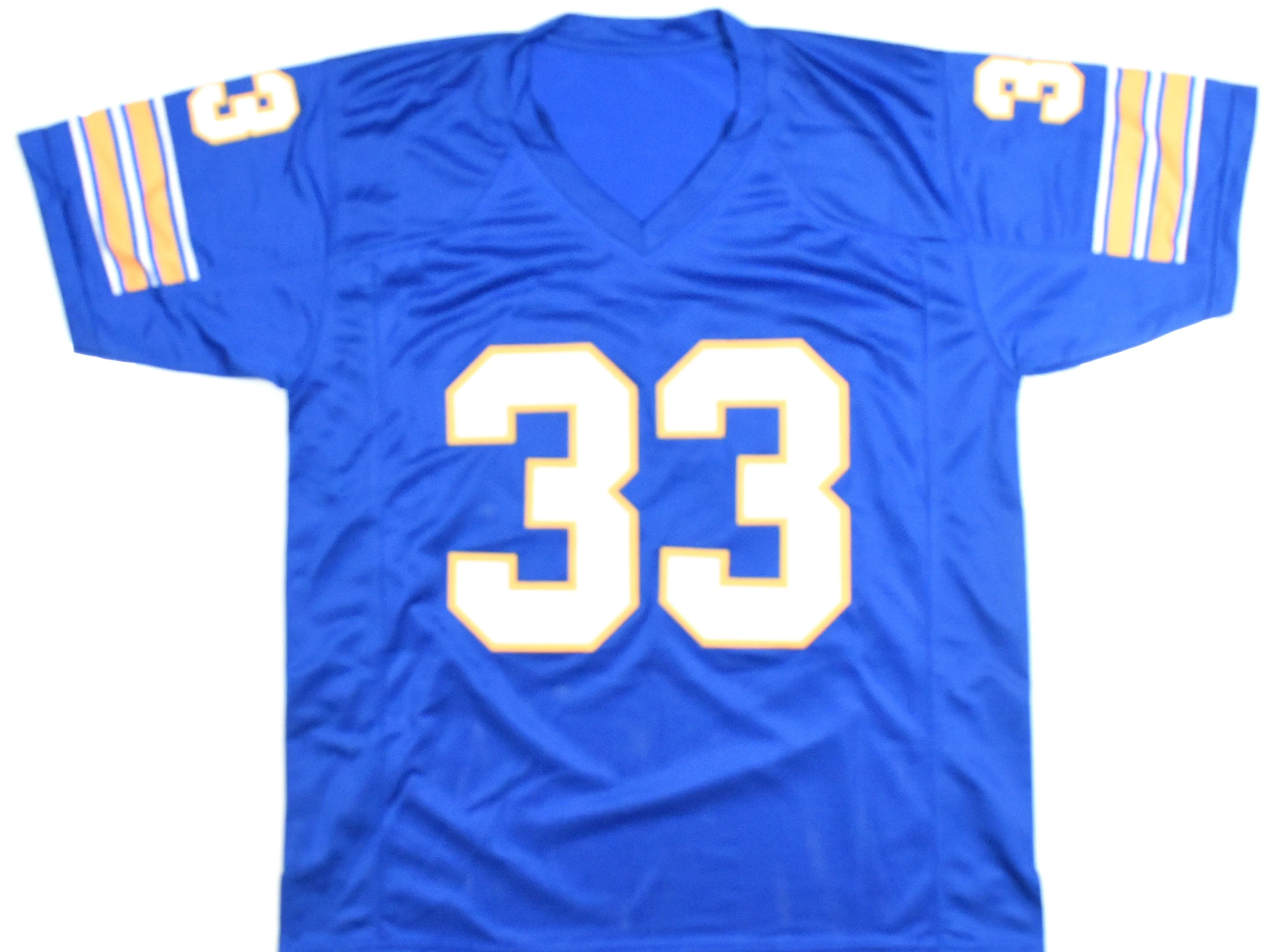 Tony Dorsett Autographed Blue College Style Jersey - Beckett W Hologram - Image 3