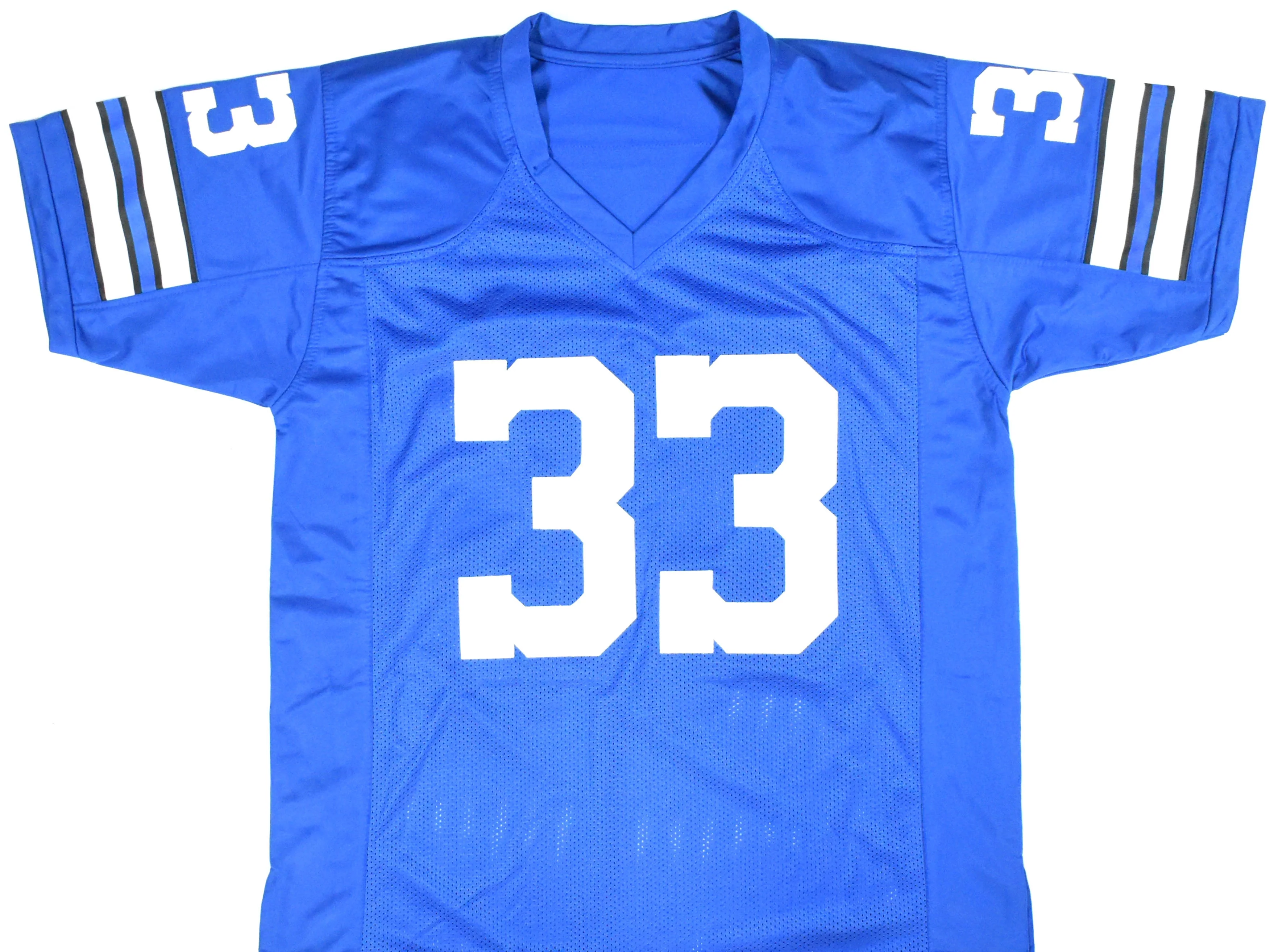 Tony Dorsett Autographed Blue Pro Style Jersey - Beckett W Hologram *Black - Image 3