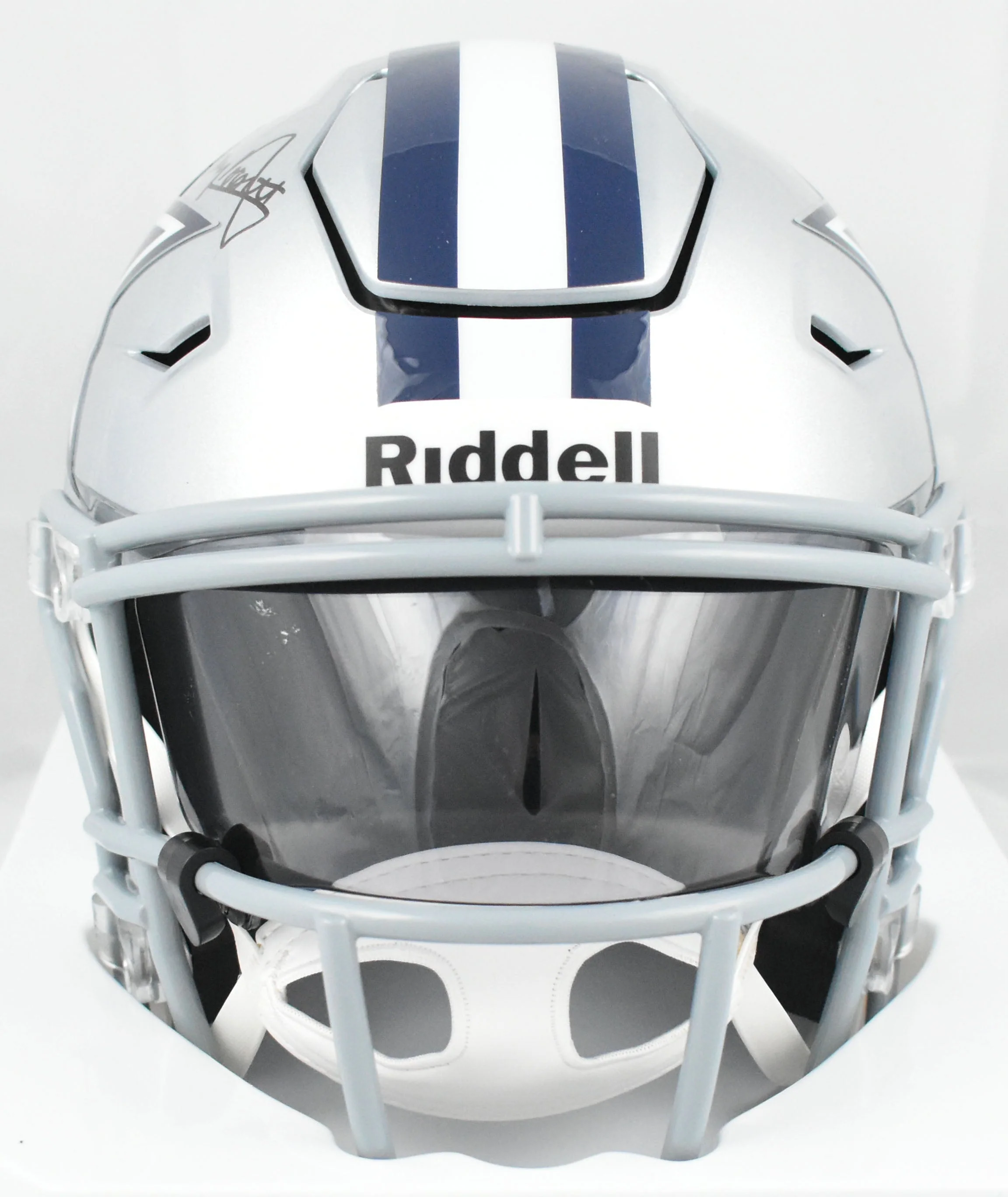 Tony Dorsett Autographed Cowboys Mid-Size SpeedFlex Helmet - Beckett W Holo - Image 3