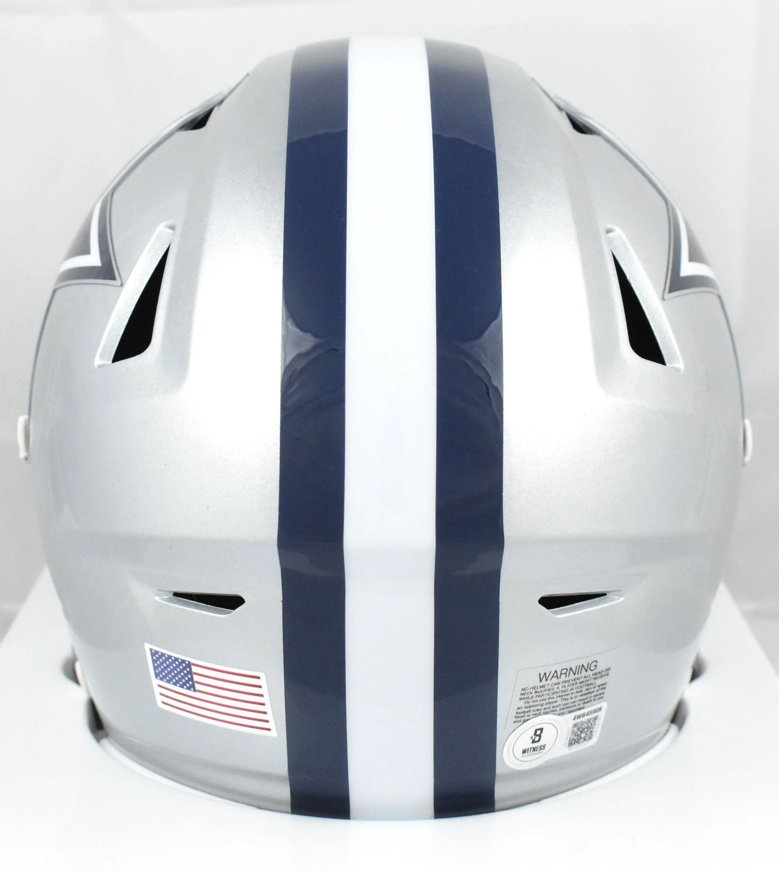 Tony Dorsett Autographed Cowboys Mid-Size SpeedFlex Helmet - Beckett W Holo - Image 4