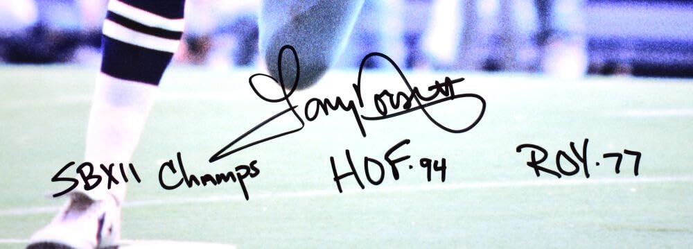 Tony Dorsett Signed Cowboys 16x20 Running Photo w/HOF,ROY, SB Champs- Beckett W - Image 8