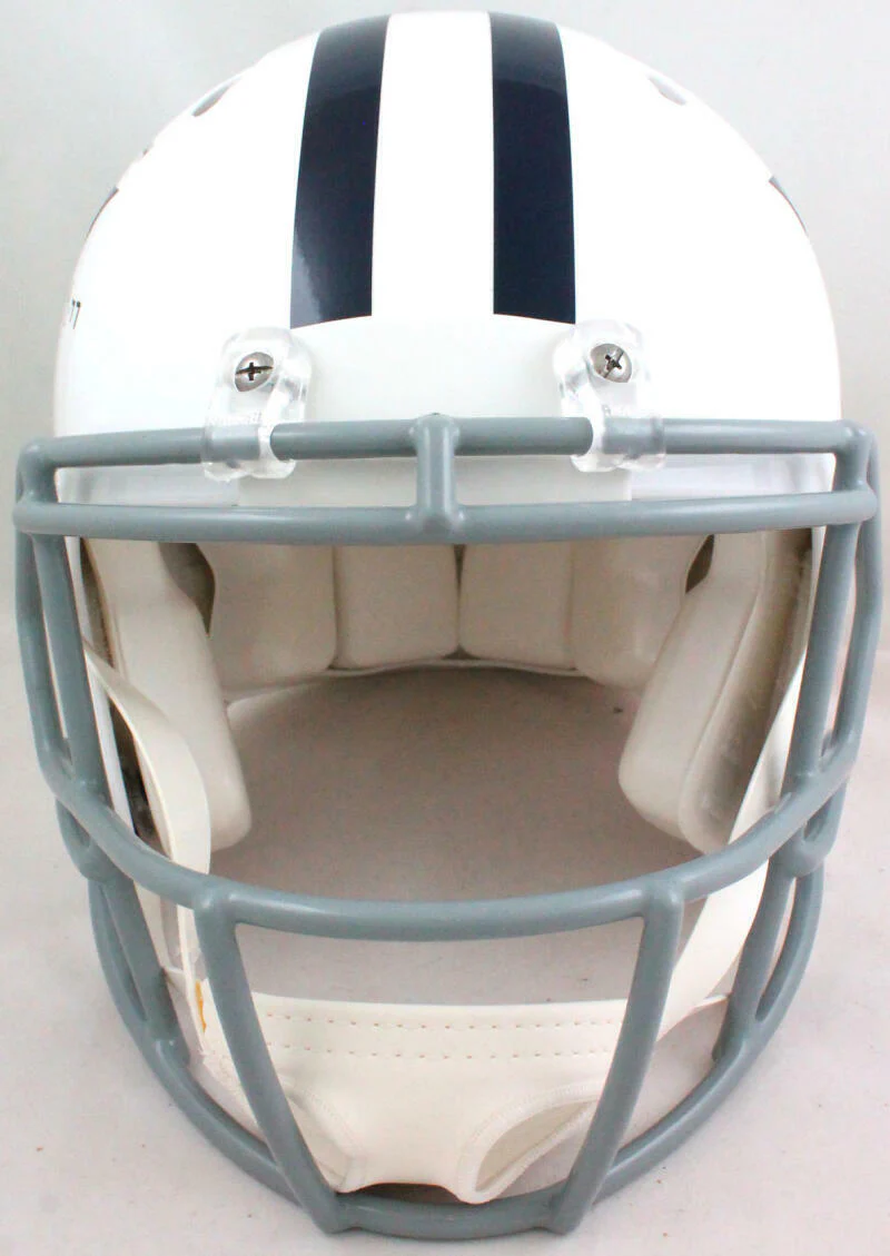 Tony Dorsett Signed Cowboys F/S 60-63 TB Speed Authentic Helmet w/5 Insc-Beckett - Image 5