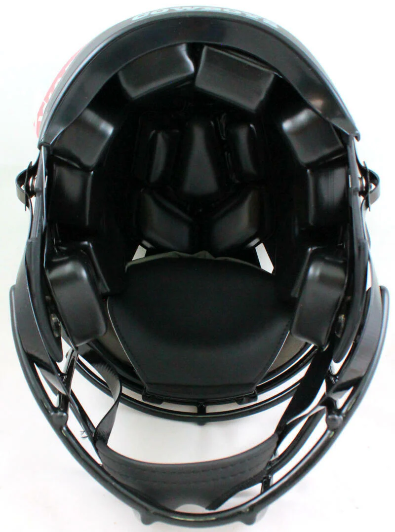 Tony Dorsett Signed Cowboys F/S Eclipse Speed Authentic Helmet w/ 5 Insc-Beckett - Image 7