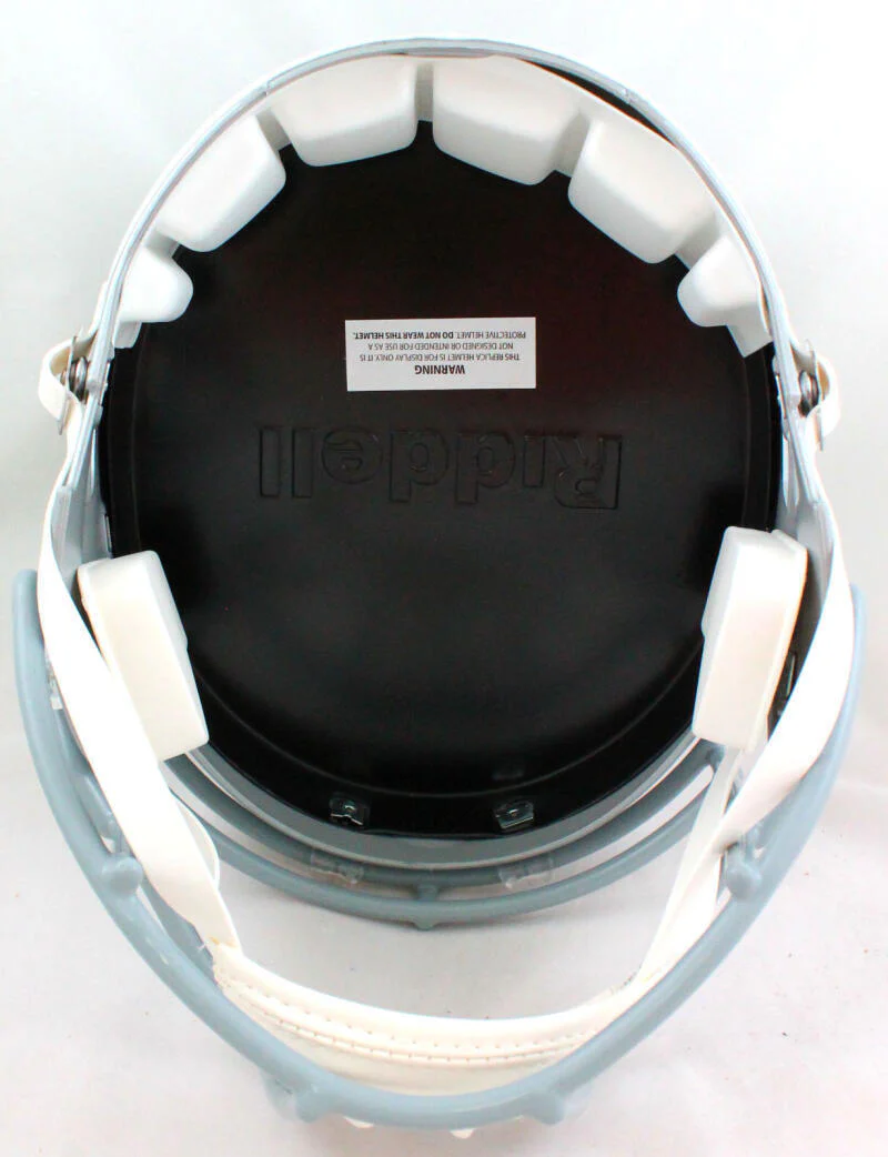 Tony Dorsett Autographed Dallas Cowboys F/S Speed Helmet w/ 5 Insc- BA W Holo - Image 5