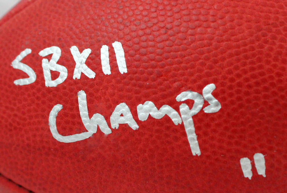Tony Dorsett Signed NFL Authentic Wilson Duke Football W/3 insc.-Beckett W Holo - Image 3