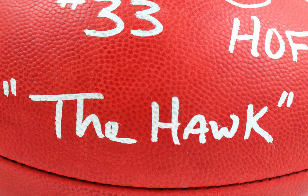 Tony Dorsett Signed NFL Authentic Wilson Duke Football W/3 insc.-Beckett W Holo - Image 4