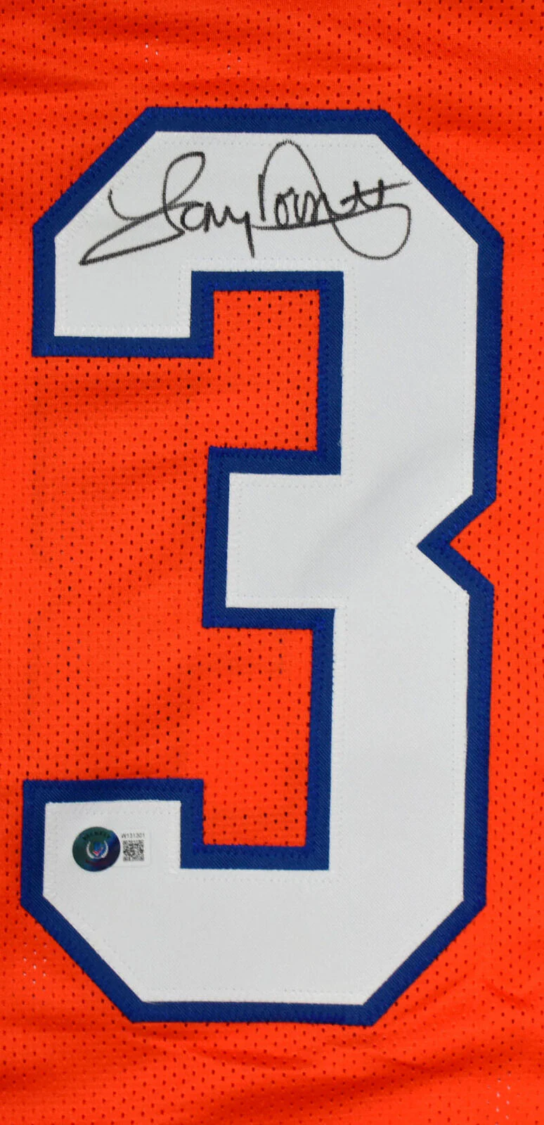 Tony Dorsett Autographed Orange Pro Style Jersey- Beckett W Hologram *Black - Image 2