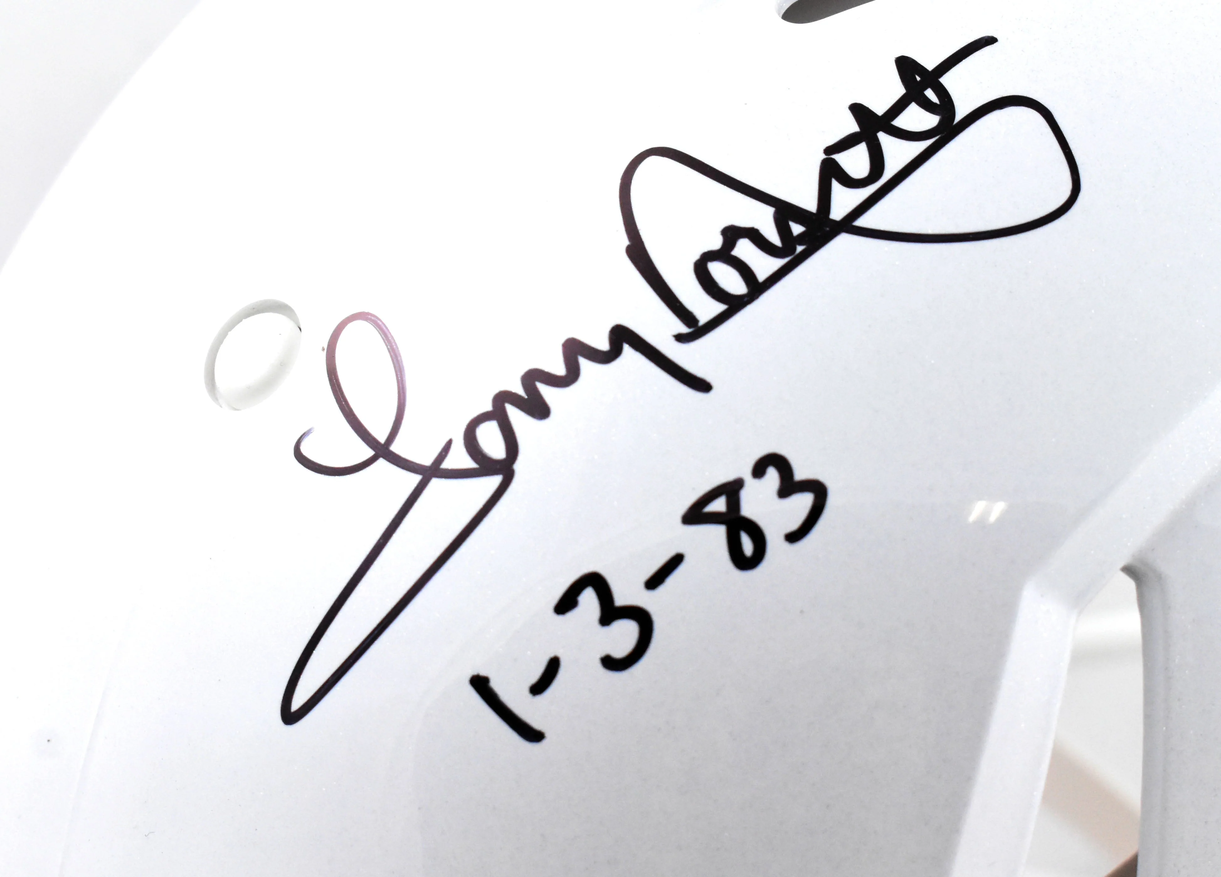 Tony Dorsett Derrick Henry Signed NFL F/S Authentic Helmet 99 TD Club-Beckett W - Image 3