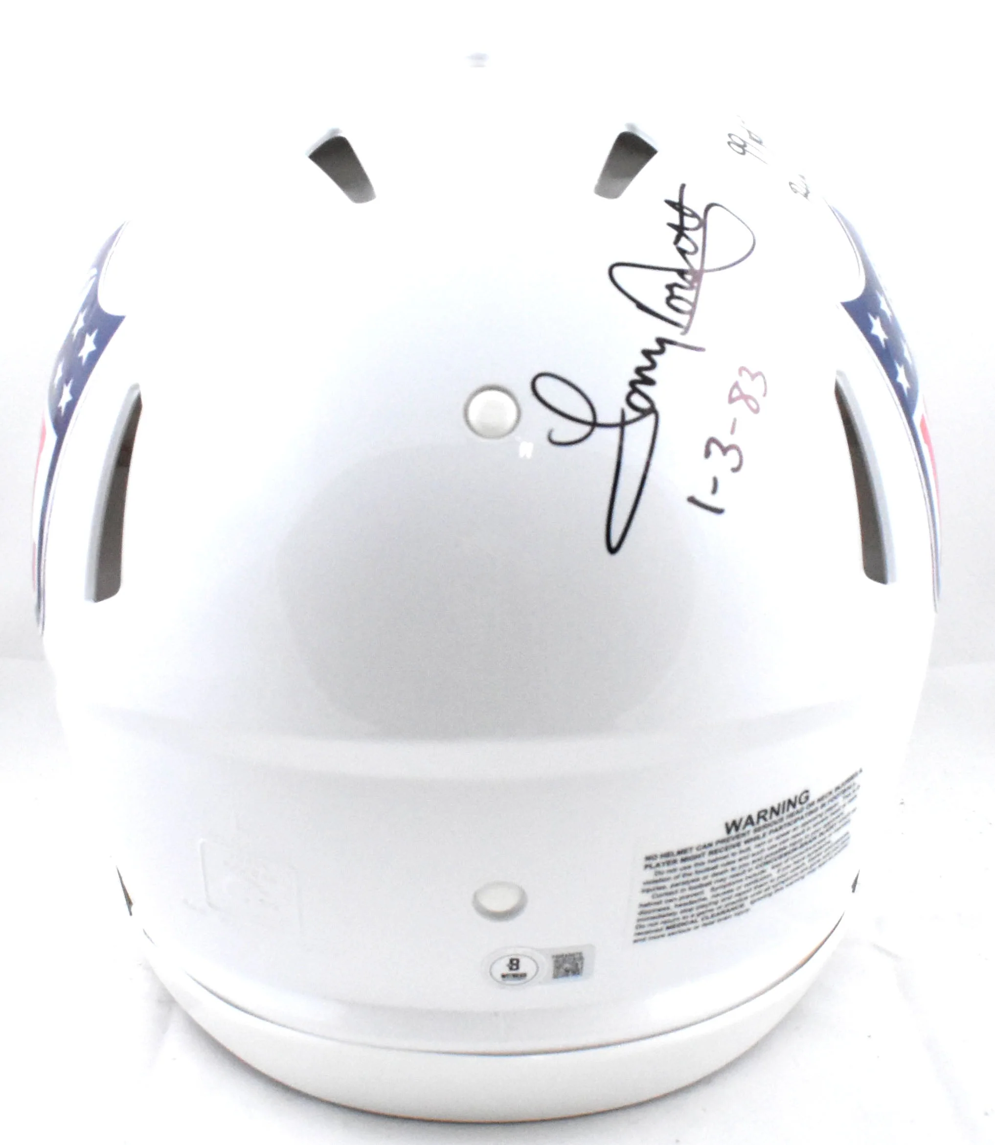 Tony Dorsett Derrick Henry Signed NFL F/S Authentic Helmet 99 TD Club-Beckett W - Image 5