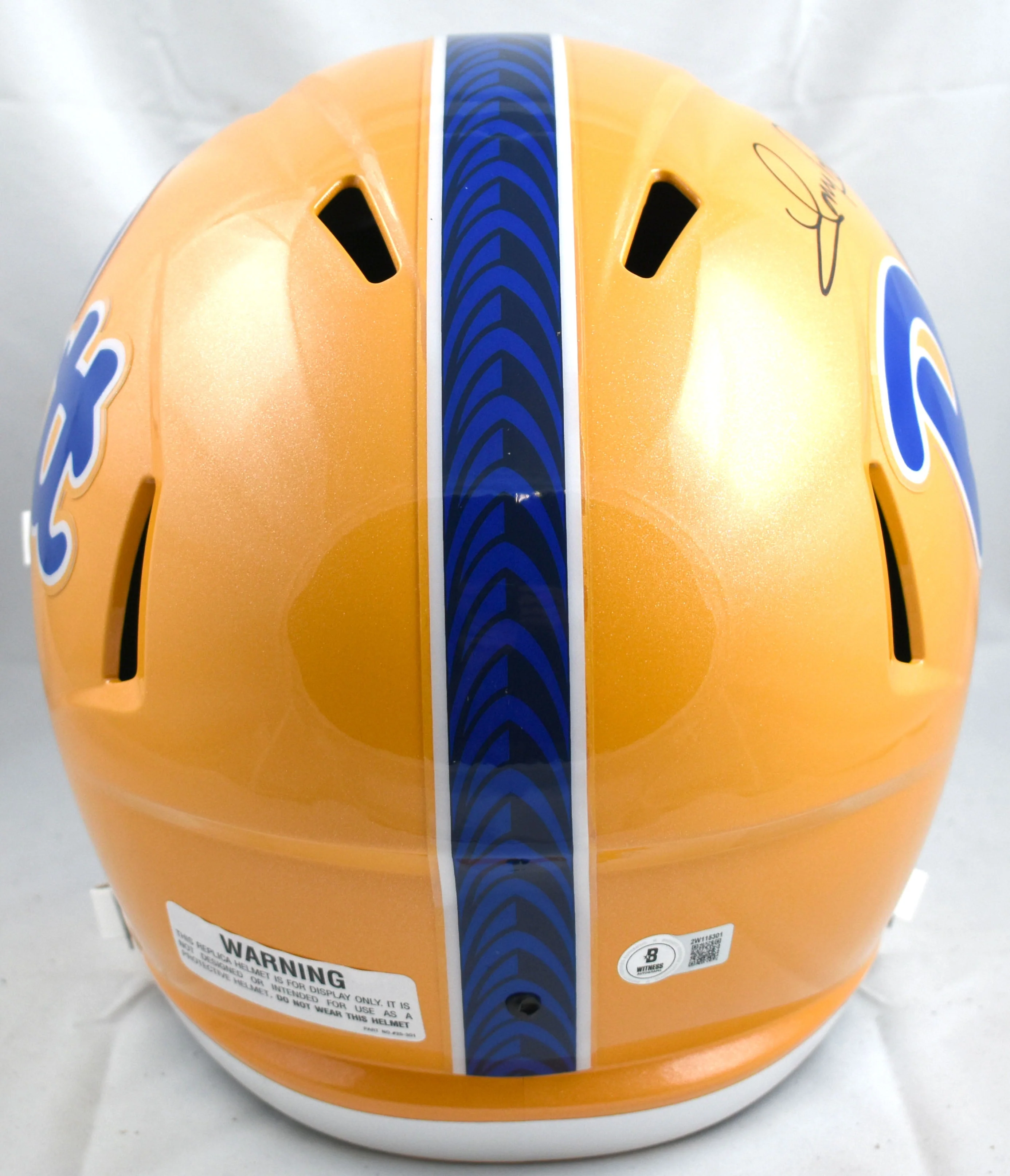 Tony Dorsett Signed Pittsburgh Panthers F/S Speed Helmet- Beckett W Hologram - Image 4