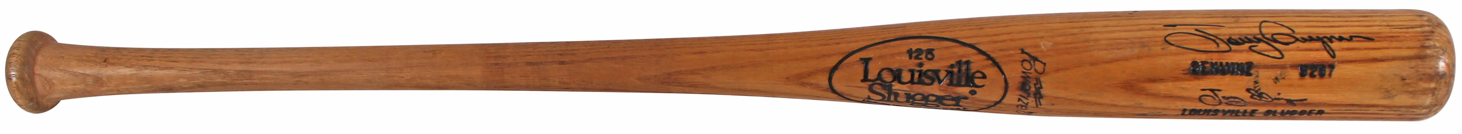 Tony Gwynn Signed 1983-1986 Rookie Era Game Used LS Bat Graded 8.5 PSA #1B17874 - Image 3