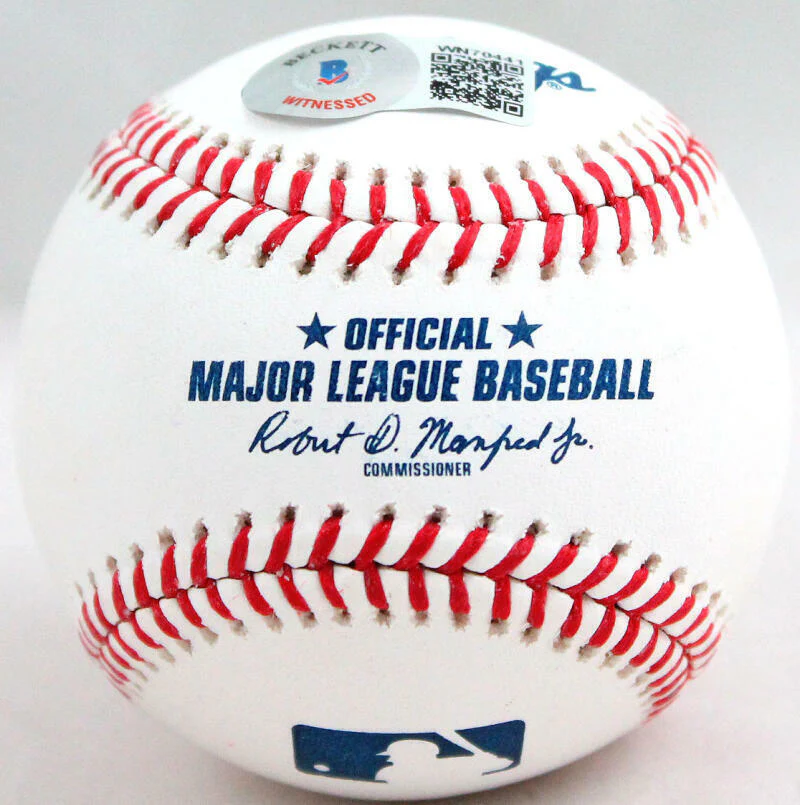Tony Perez Autographed Rawlings OML Baseball w/3 Insc.-Beckett W Hologram - Image 4