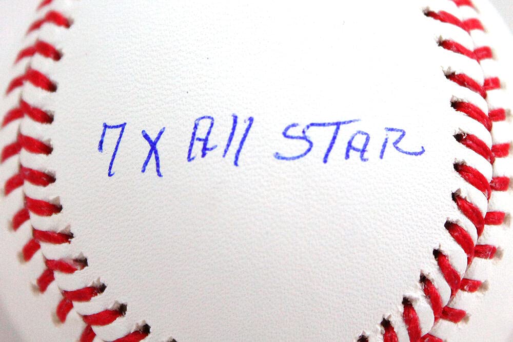 Tony Perez Autographed Rawlings OML Baseball w/3 Insc.-Beckett W Hologram - Image 8