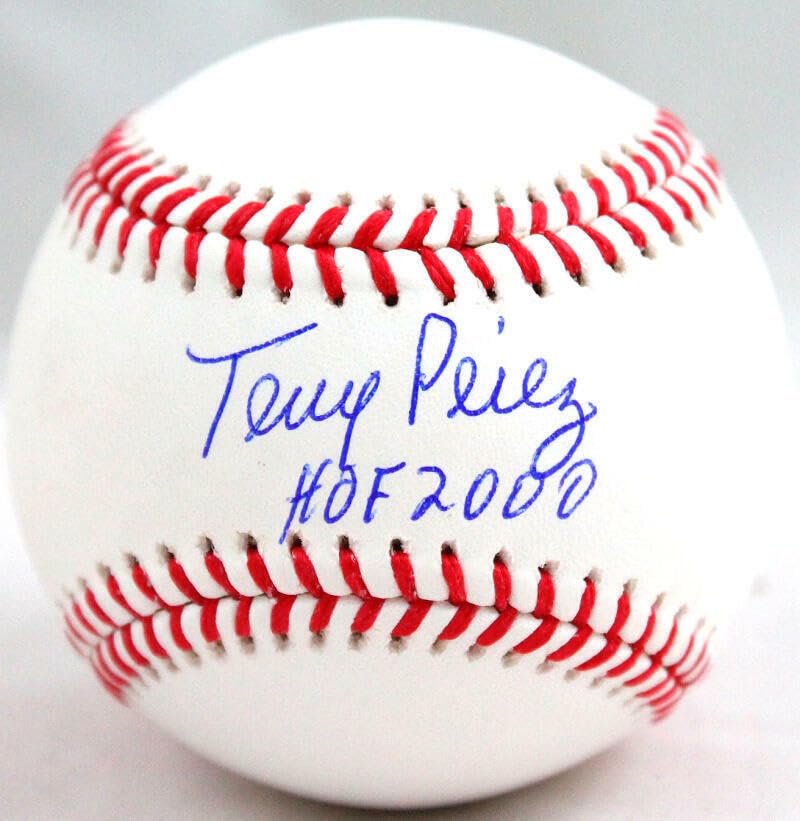 Tony Perez Autographed Rawlings OML Baseball w/HOF-Beckett W Hologram - Image 5