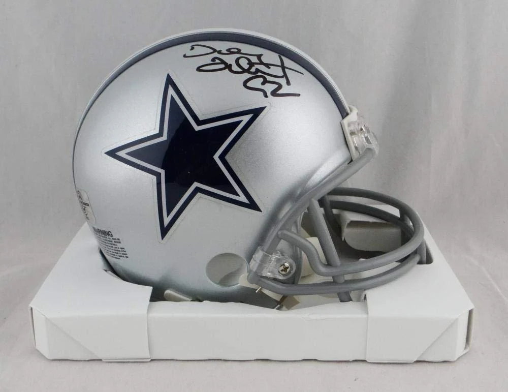 Tony Tolbert Signed Dallas Cowboys Mini Helmet -Jersey Source Auth - Image 3