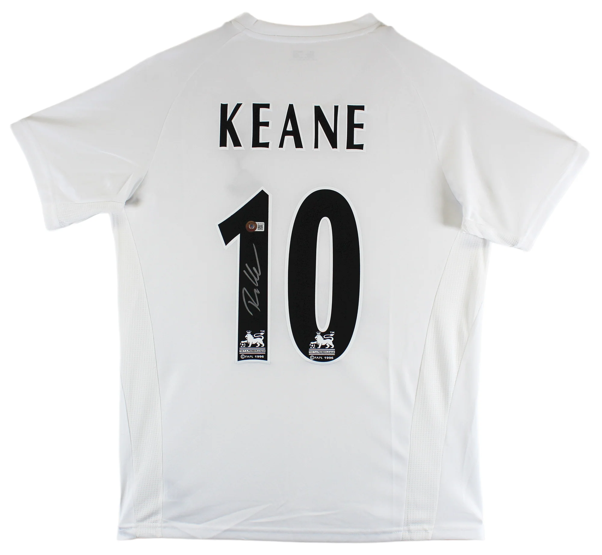 Tottenham Hotspur Robbie Keane Authentic Signed White Jersey Autographed BAS - Image 2
