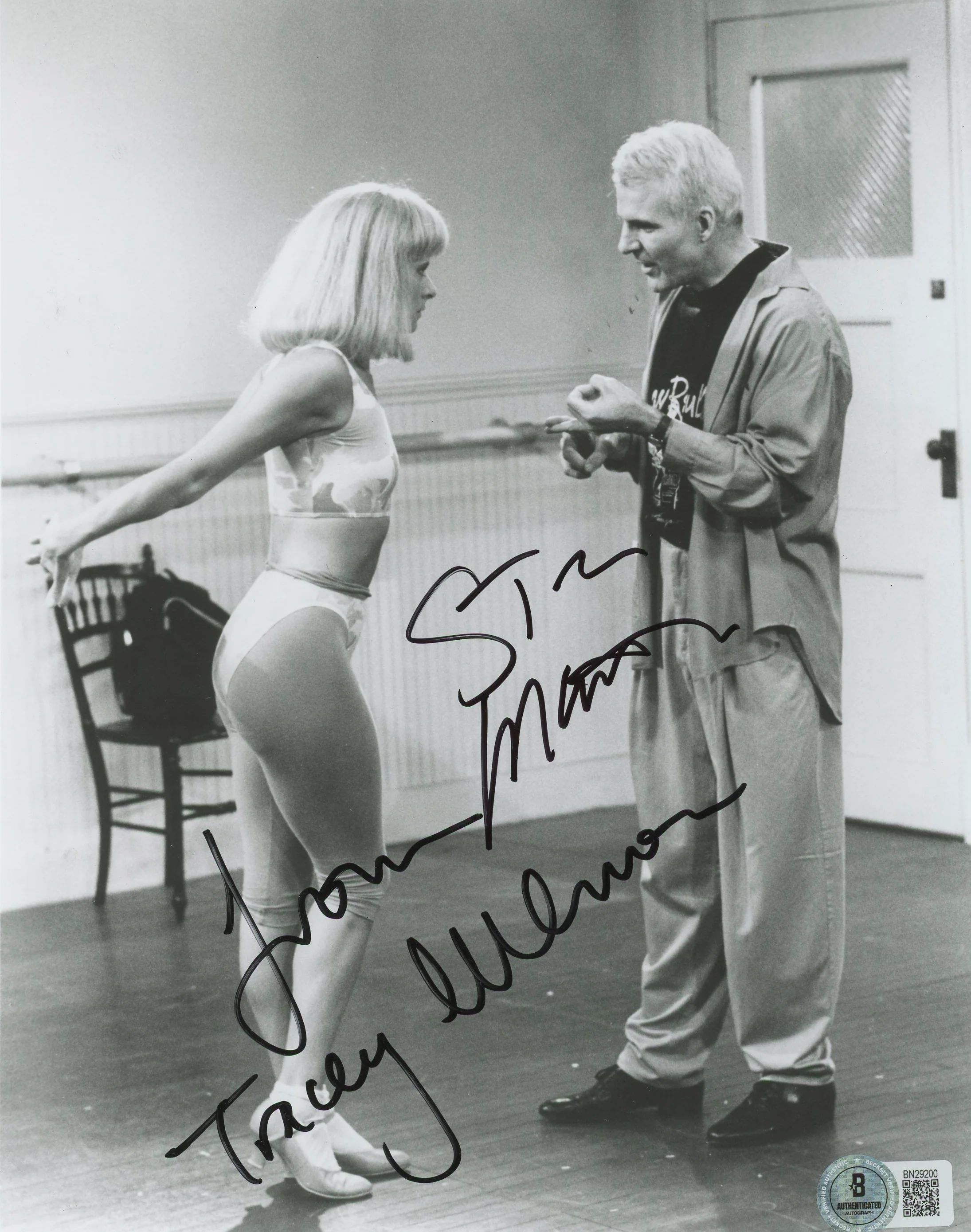 Tracey Ullman & Steve Martin Authentic Signed 8x10 Photo BAS #BN29200 - Image 2